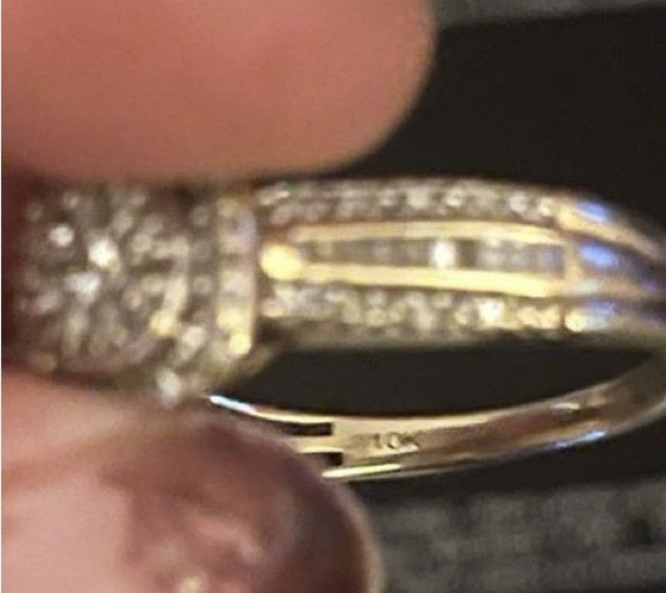 Other Gold Natural Diamond Ring Size ONE SIZE - 4 Thumbnail