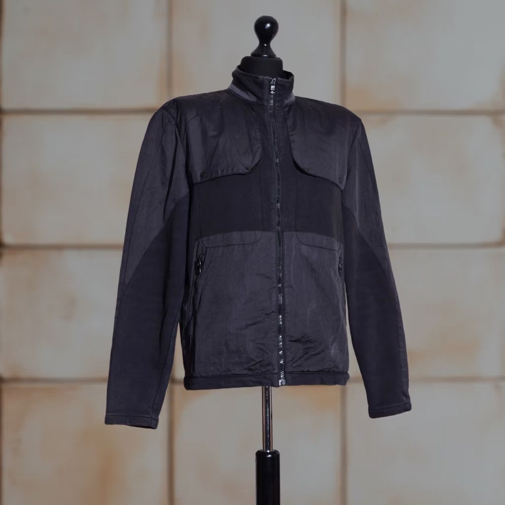 Armani Exchange Armani Exchange Jacket Mens Black Full Zip Pockets XL Regular Cotton Blend Outer Shell Zip Front Pocket Mens XL Black Jacket Size US XL / EU 56 / 4 - 1 Thumbnail
