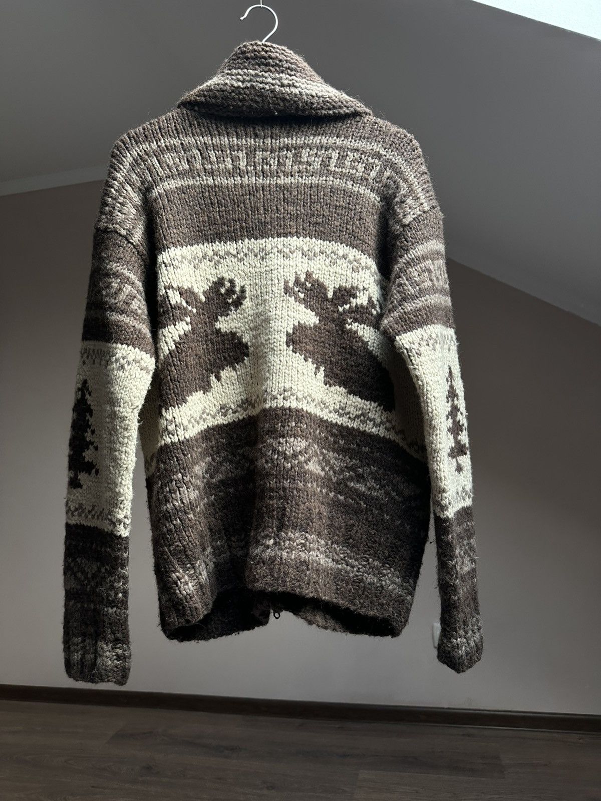 Polo Ralph Lauren Very Rare RRL Polo Ralph Lauren Hand Knit Covichan Sweater Size US M / EU 48-50 / 2 - 3 Thumbnail
