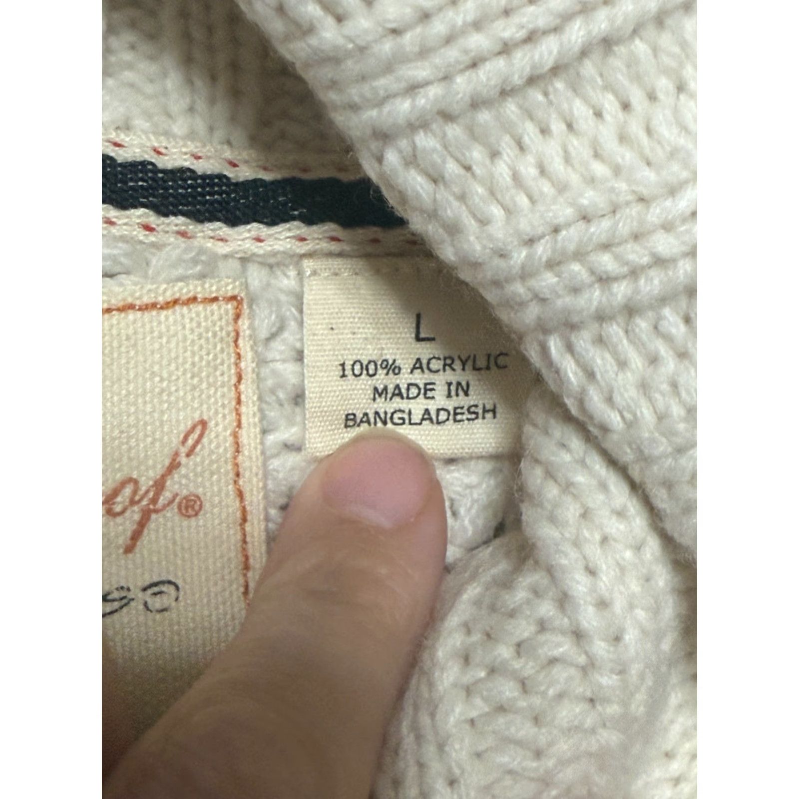 Weatherproof VINTAGE Weatherproof Sweater Women’s Large White Pullover Raglan Knitted Size L / US 10 / IT 46 - 6 Thumbnail