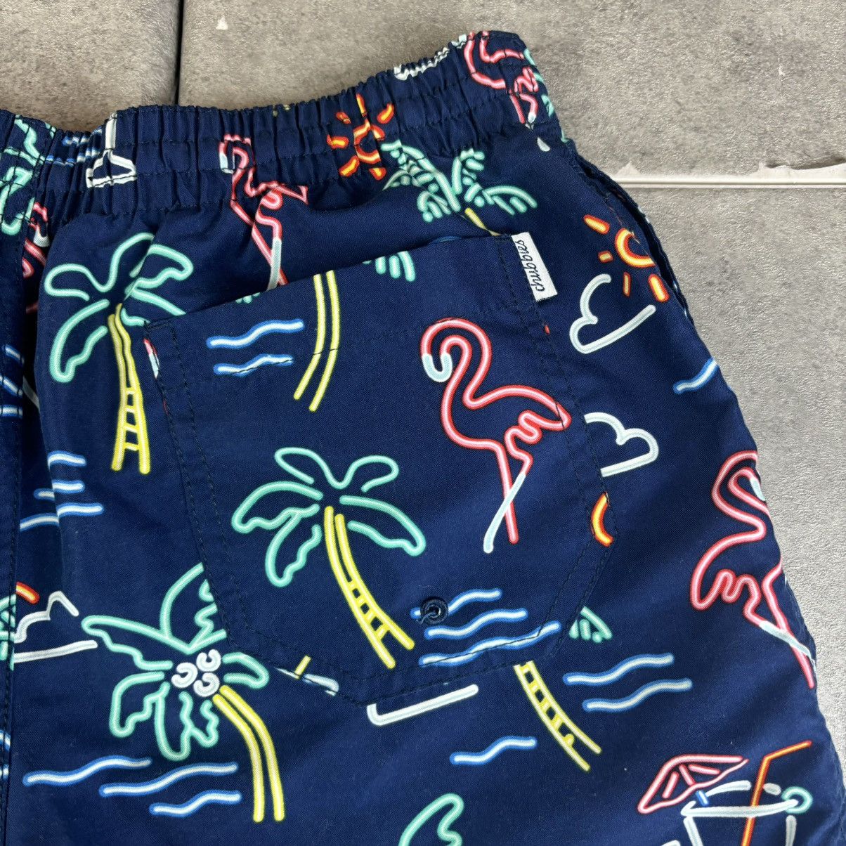 Chubbies Chubbies The Neon Lights Classic Swim Trunk Size US 30 / EU 46 - 4 Thumbnail