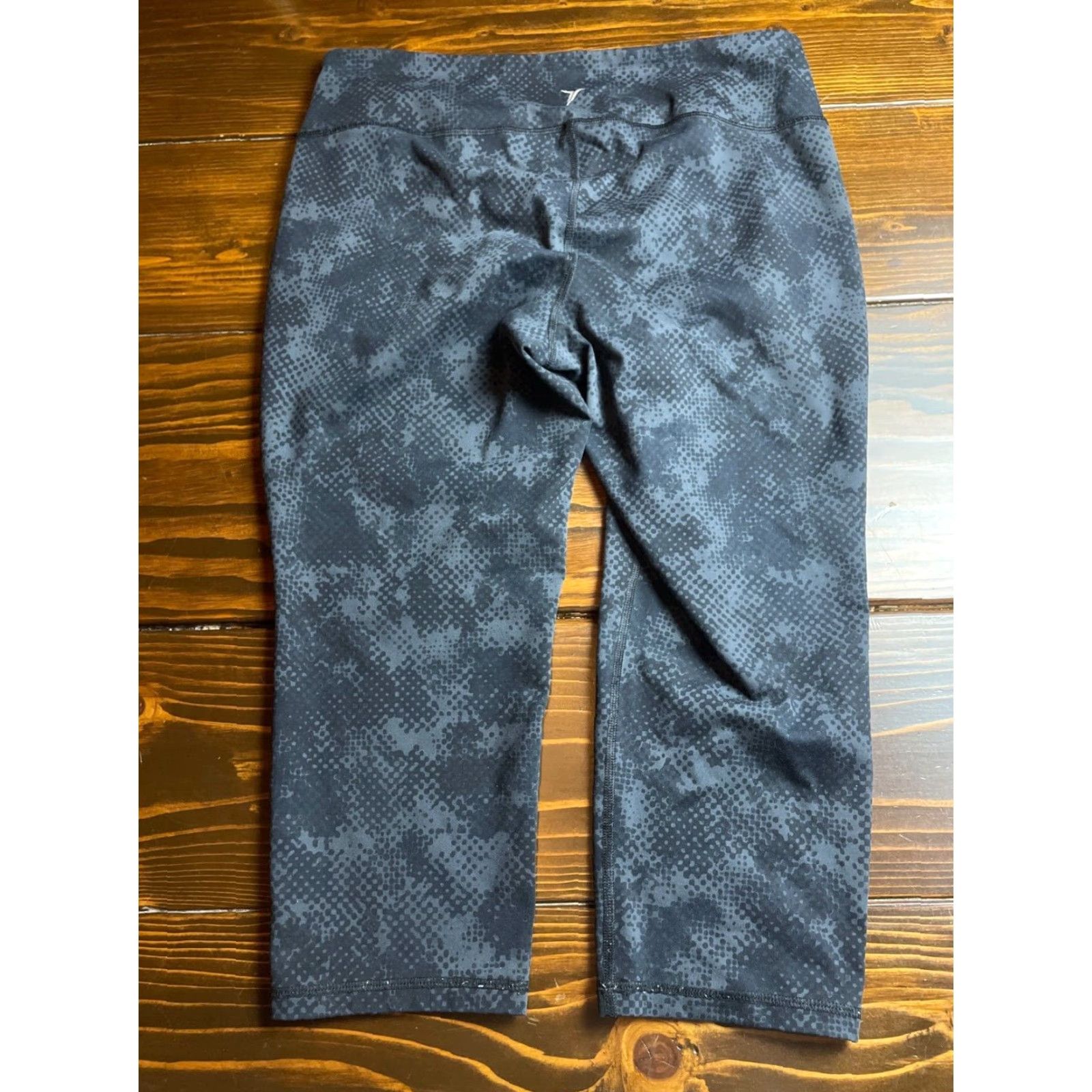 Old Navy Old Navy Active Leggings Women's XL Black Gray Activewear GO-DRY Stretch Size 40" / US 18 - 2 Thumbnail