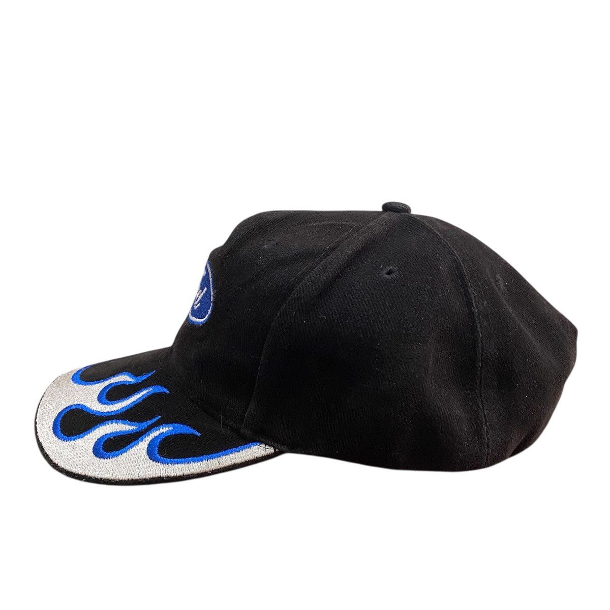 Ford Vintage Y2K Ford Flames Strapback Hat NASCAR Racing Size ONE SIZE - 2 Thumbnail