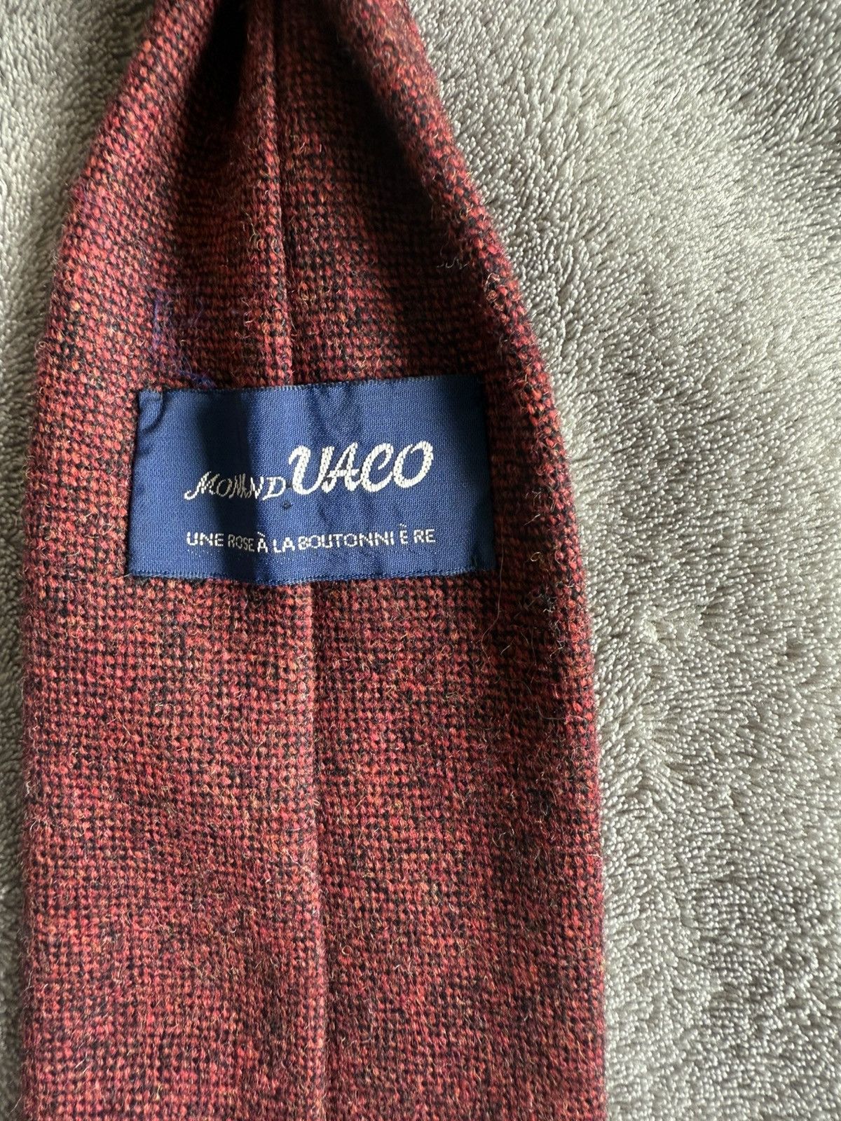 Vintage Vintage Japanese Wool Necktie Size ONE SIZE - 4 Thumbnail