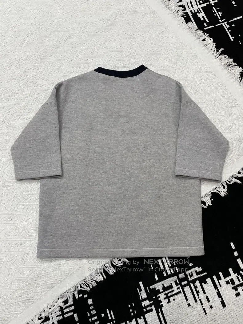 Dior Dior Grey space cotton badge sweatshirt Size XS / US 0-2 / IT 36-38 - 3 Thumbnail