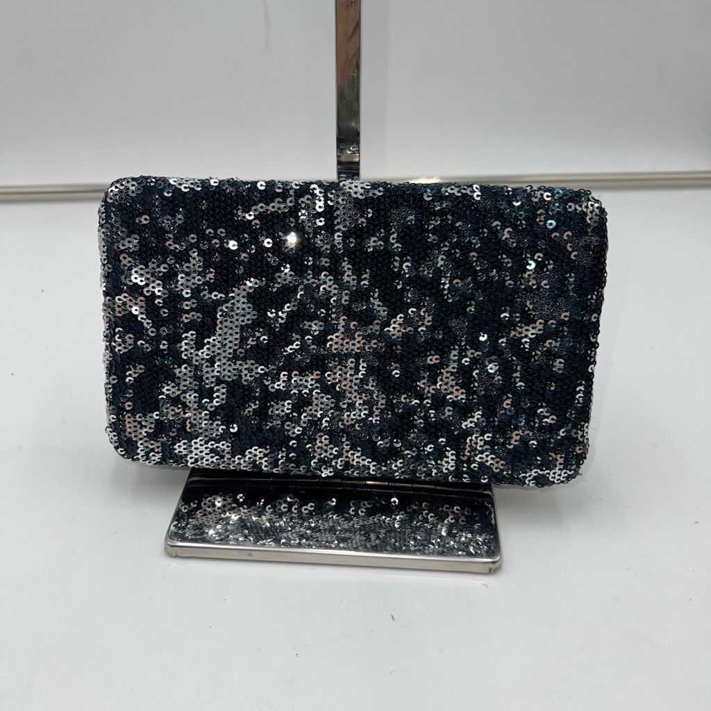 Other Unbranded Stormy Sequined Hard Clasp Clutch/Wallet Size ONE SIZE - 4 Thumbnail