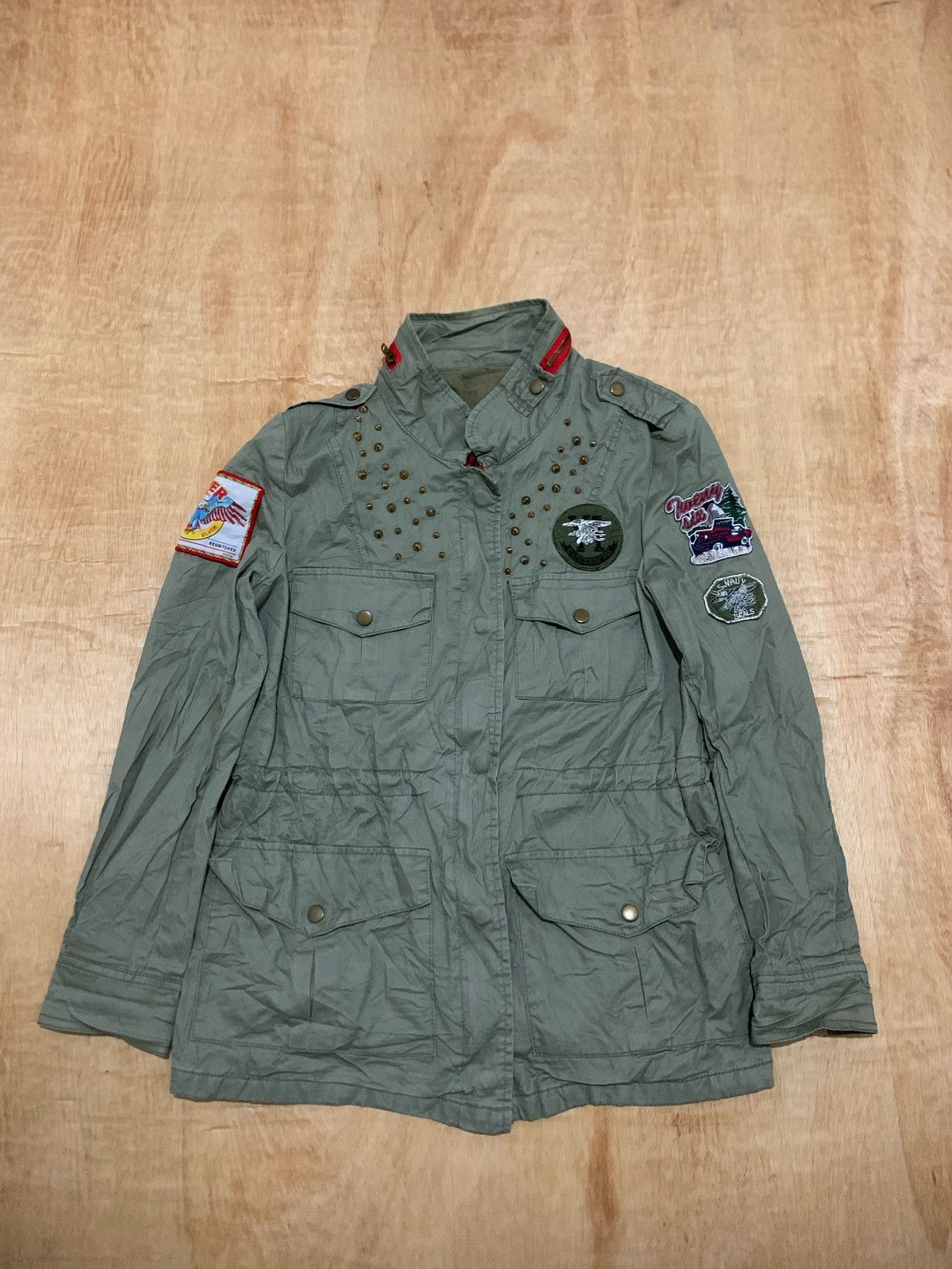 Hysteric Glamour × If Six Was Nine × Japanese Brand Y2k The Guilty Palties Army Jacket Size US M / EU 48-50 / 2 - 3 Thumbnail