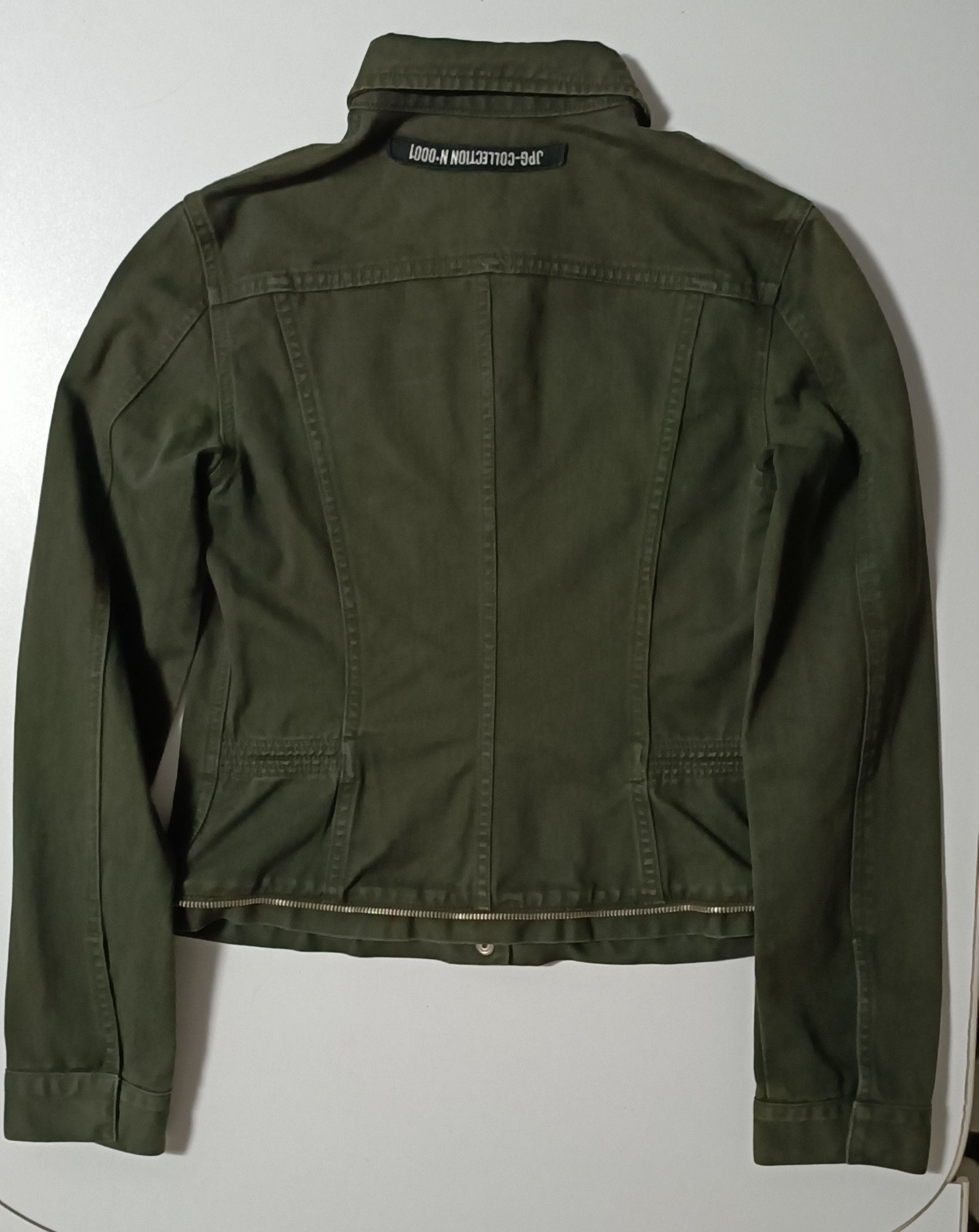 Jean Paul Gaultier 2000 - Colec. n°1- JPG Jeans- Militar green jacket Size M / US 6-8 / IT 42-44 - 20 Thumbnail