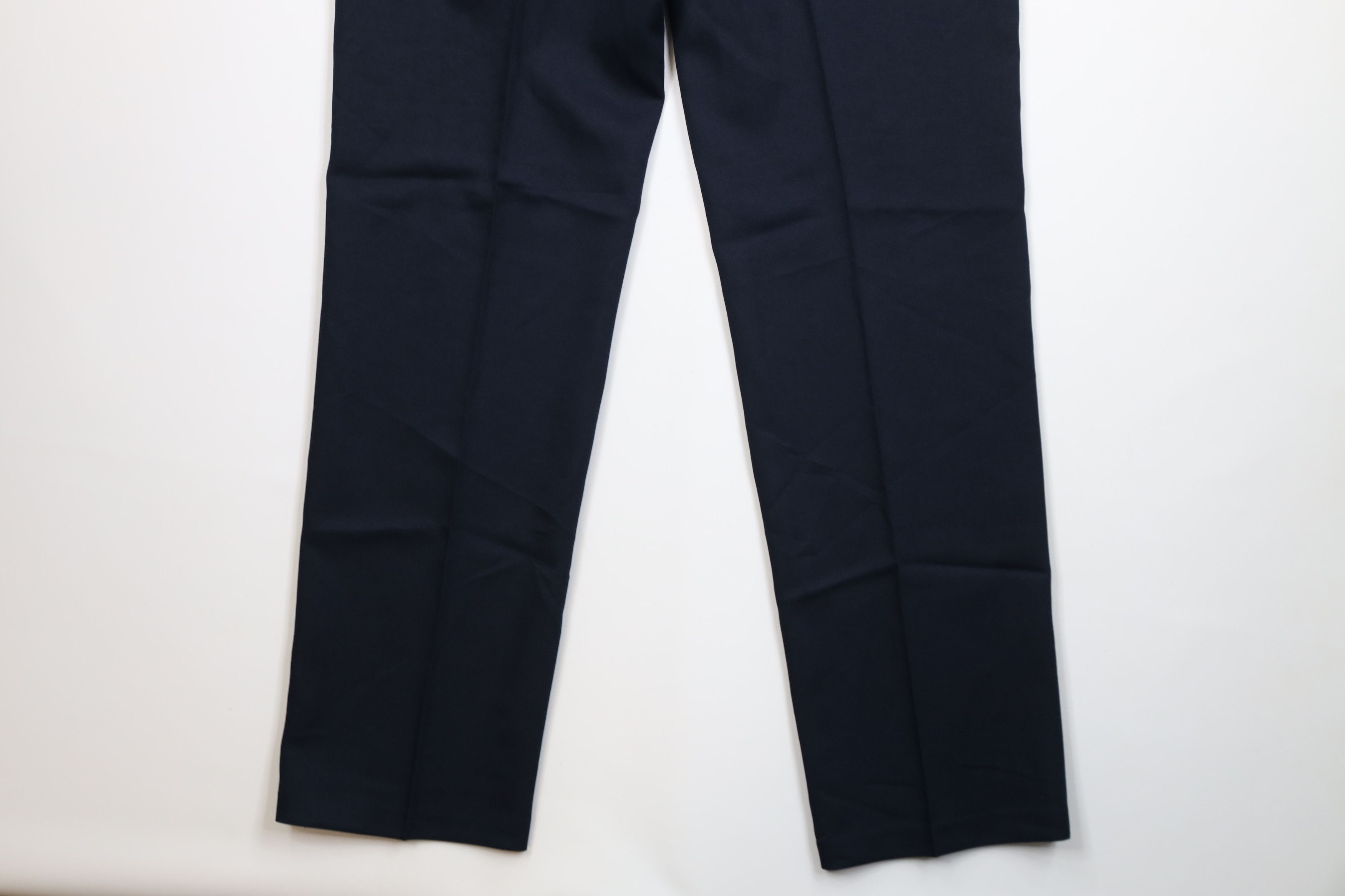 Levi's Deadstock Vintage 90s Levis Wide Leg Chino Pants Navy Blue Size US 36 / EU 52 - 12 Thumbnail
