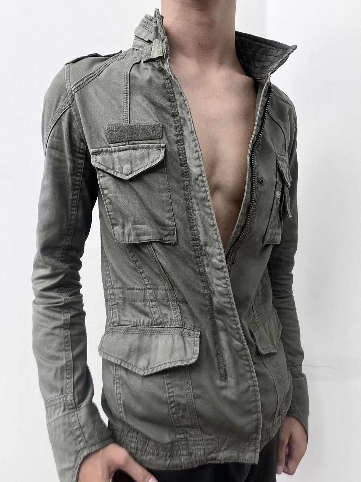 GOA 2000s G.O.A Avant-Garde Military Jacket Size US M / EU 48-50 / 2 - 1 Thumbnail