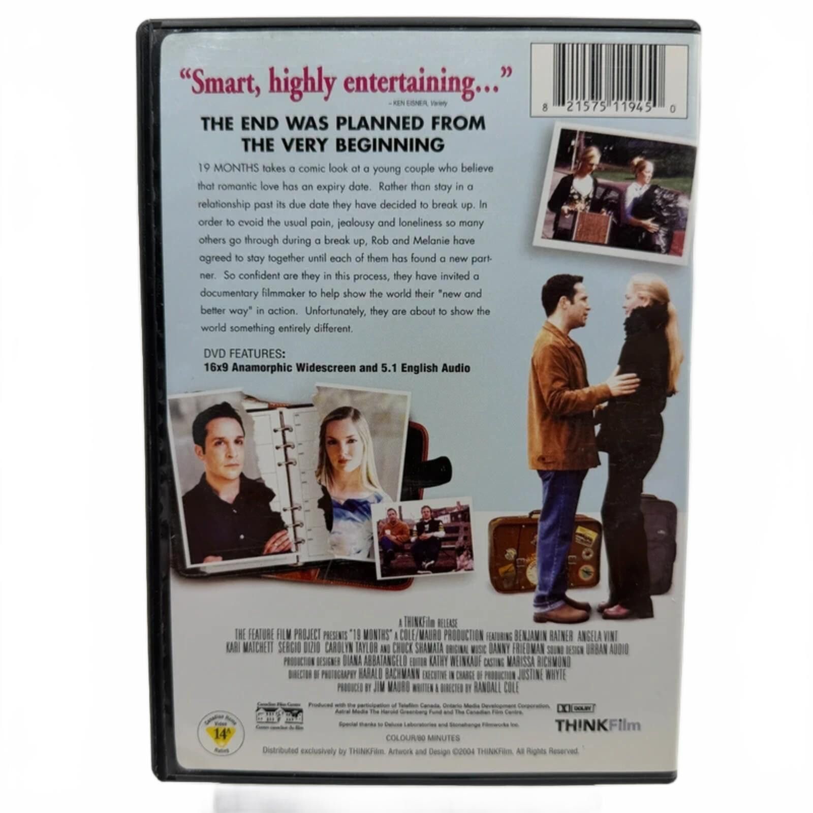 Other 19 Months (2002) - DVD Movie - Comedy / Drama Size ONE SIZE - 2 Thumbnail