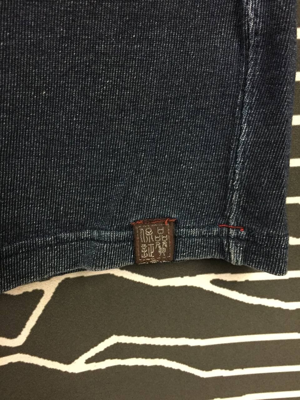 Japanese Brand Concept by Eternal Floral Patchwork Sashiko-Style Henley Tee Size US M / EU 48-50 / 2 - 5 Thumbnail