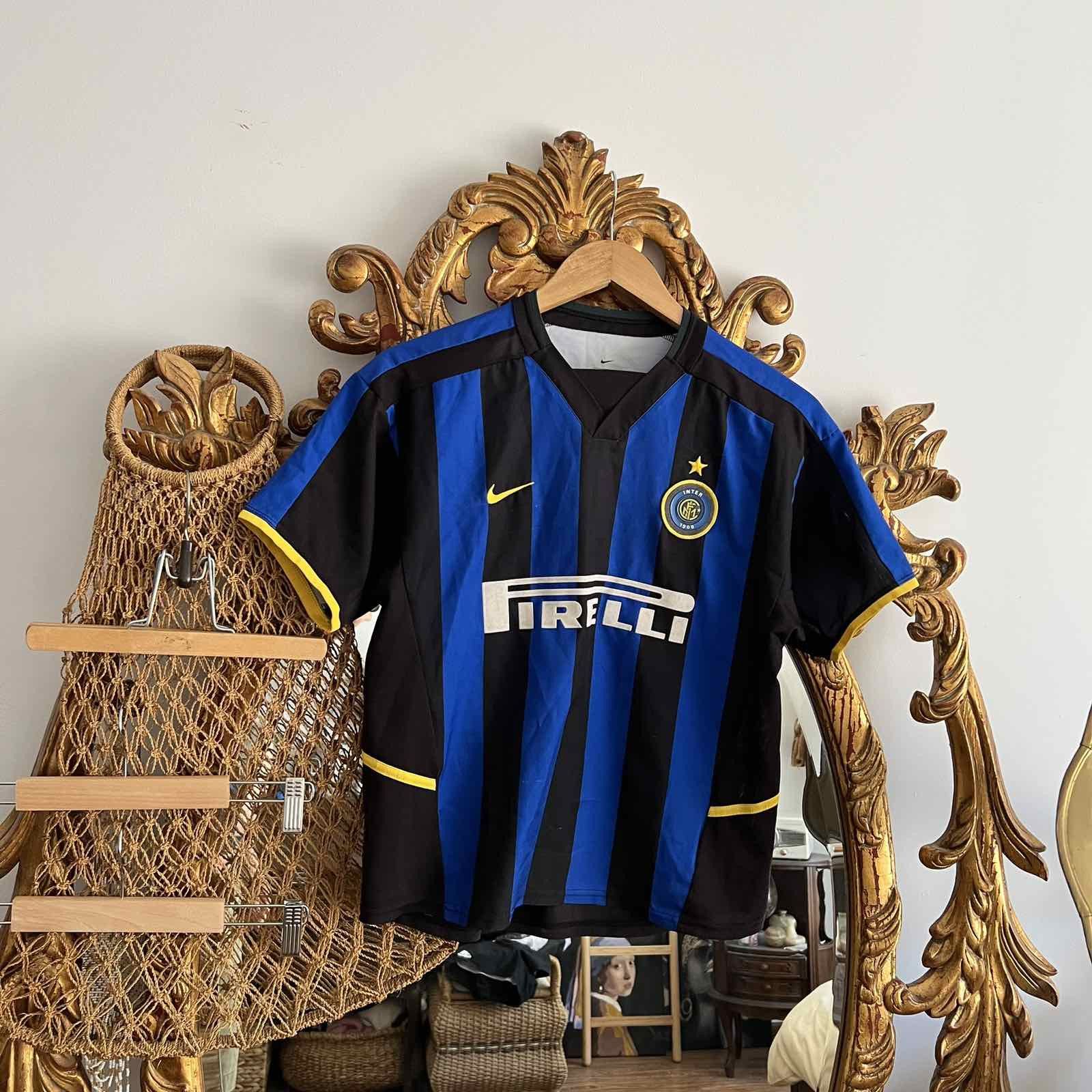 Nike vintage Inter Milan International Pirelli Jersey Sz XS