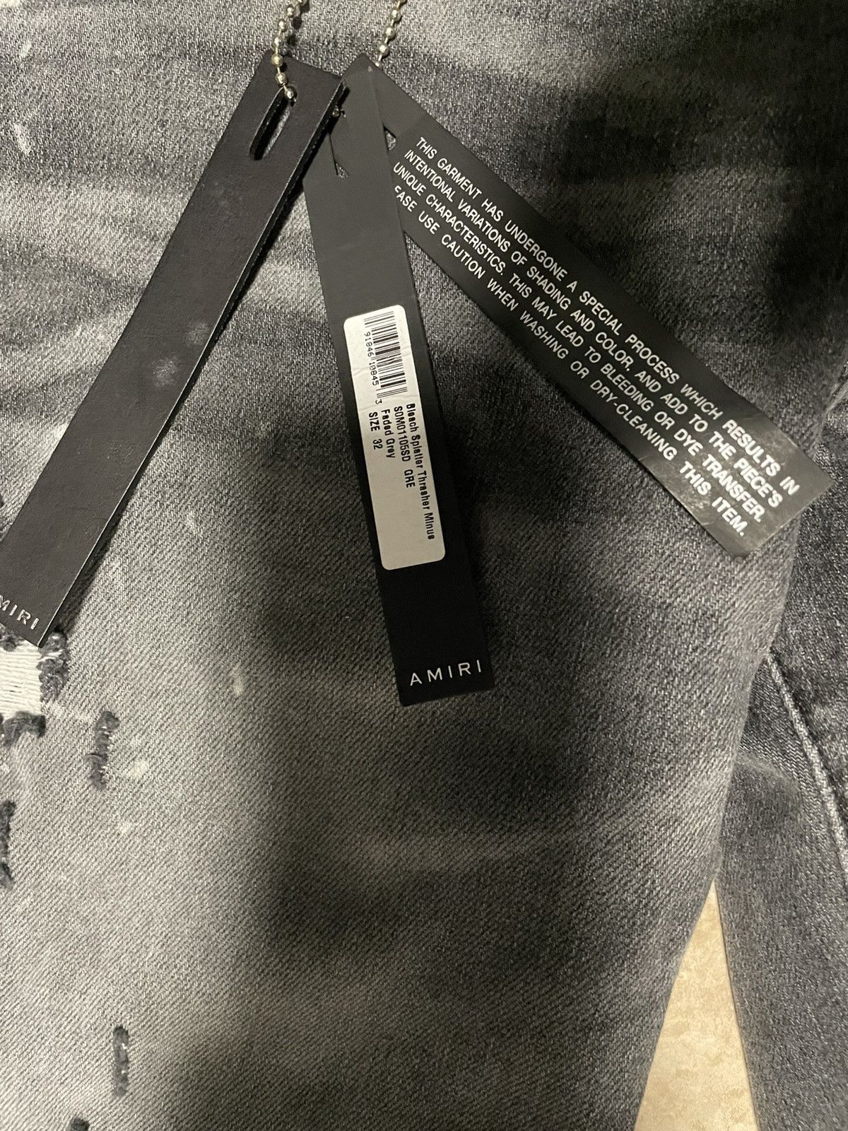 Amiri Amiri/ Bleach Splatter Thrasher Mlnus Size US 32 / EU 48 - 4 Thumbnail