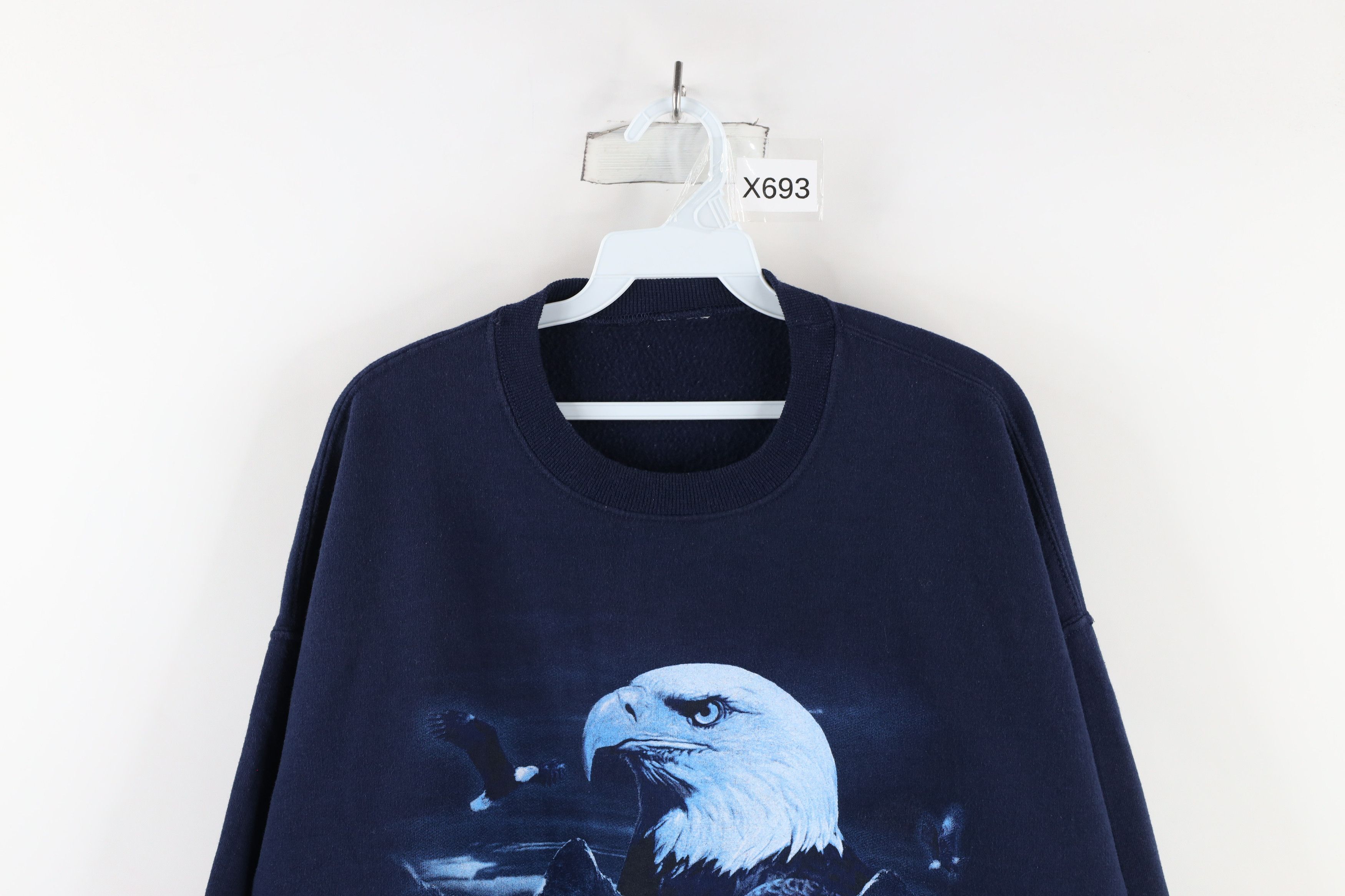 Vintage Vintage 90s Streetwear Eagle Mountains Crewneck Sweatshirt Size US XL / EU 56 / 4 - 2 Thumbnail