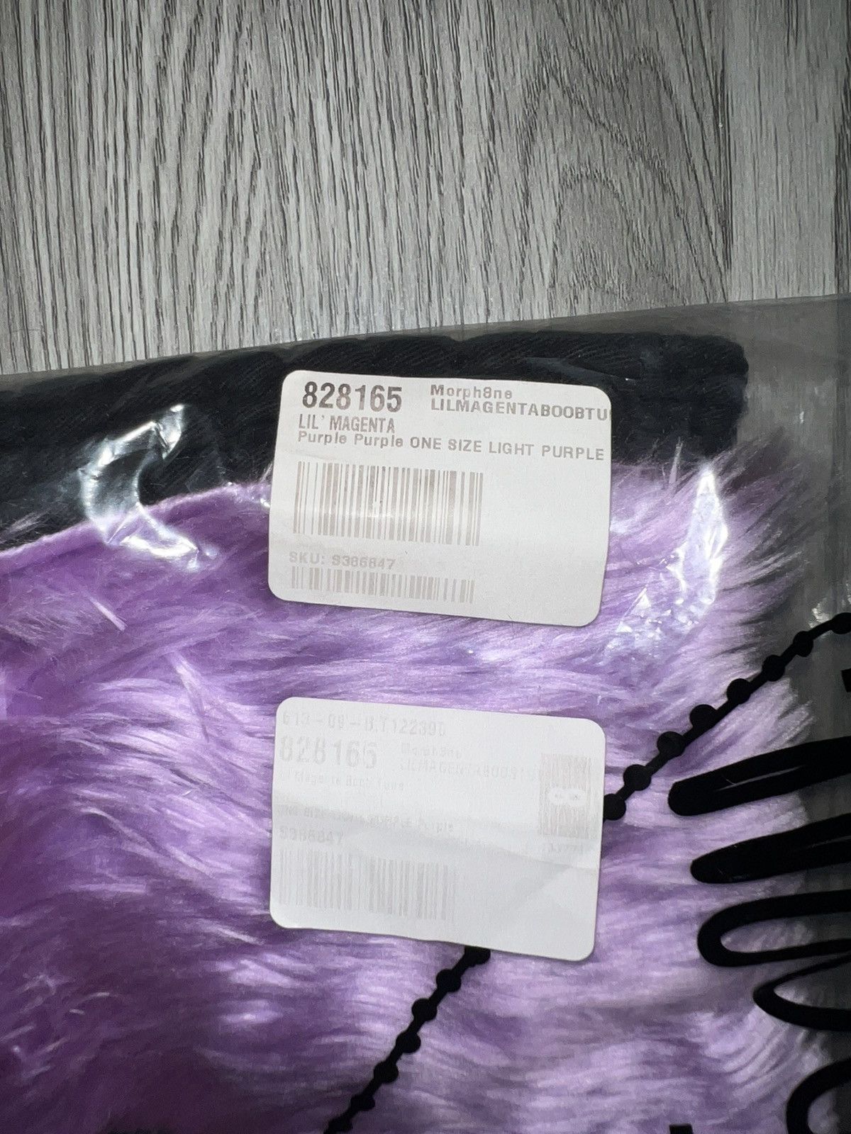 Japanese Brand Morph8ne purple fur tube top 🔮➕ Size ONE SIZE - 8 Thumbnail