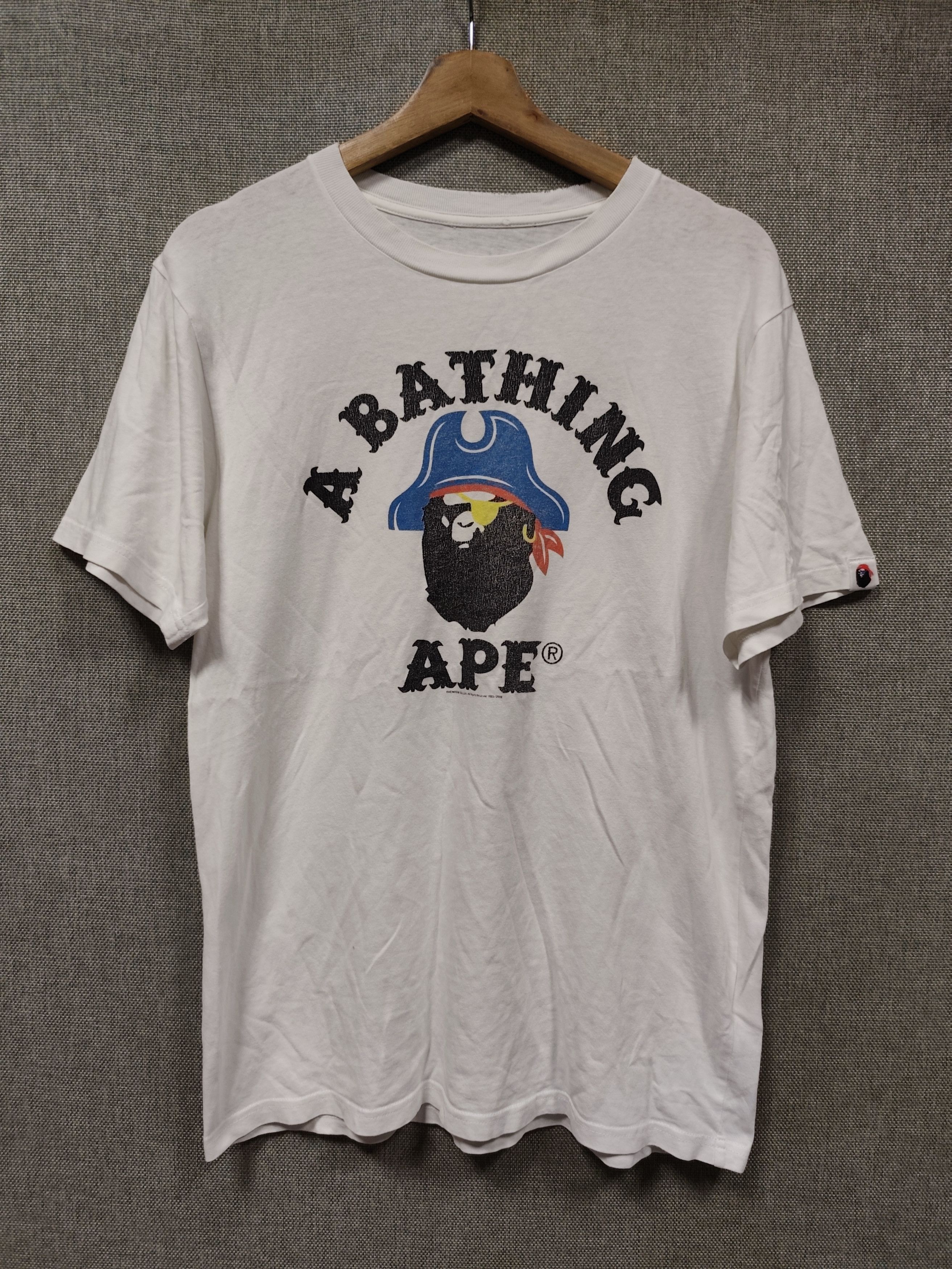 Bape × Nigo A BATHING APE BAPE PIRATE STORE BABY MILO HIP HOP