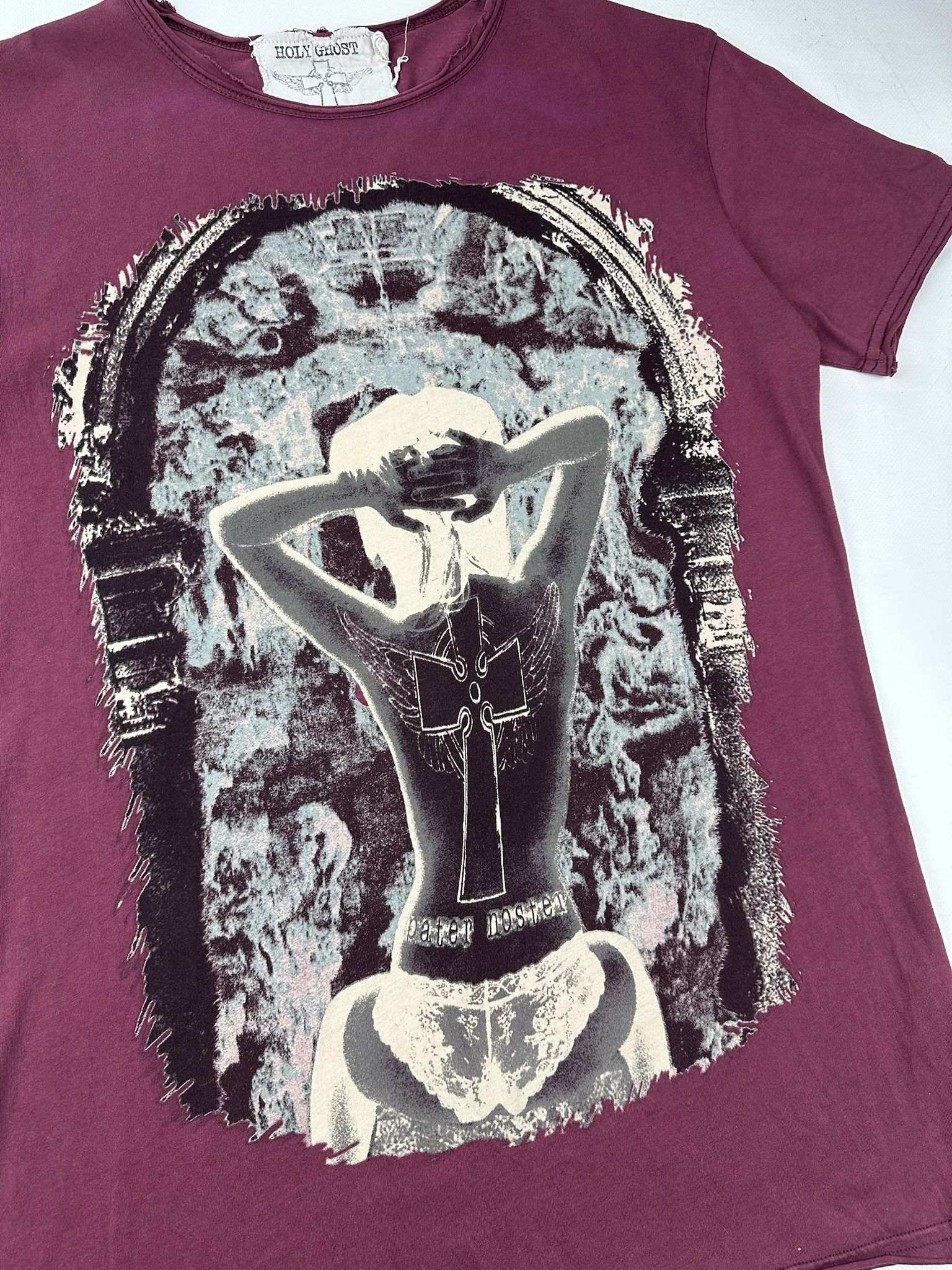 Affliction Holy Ghost Y2K Tee sexy girl nude women pornstar Size US S / EU 44-46 / 1 - 2 Thumbnail