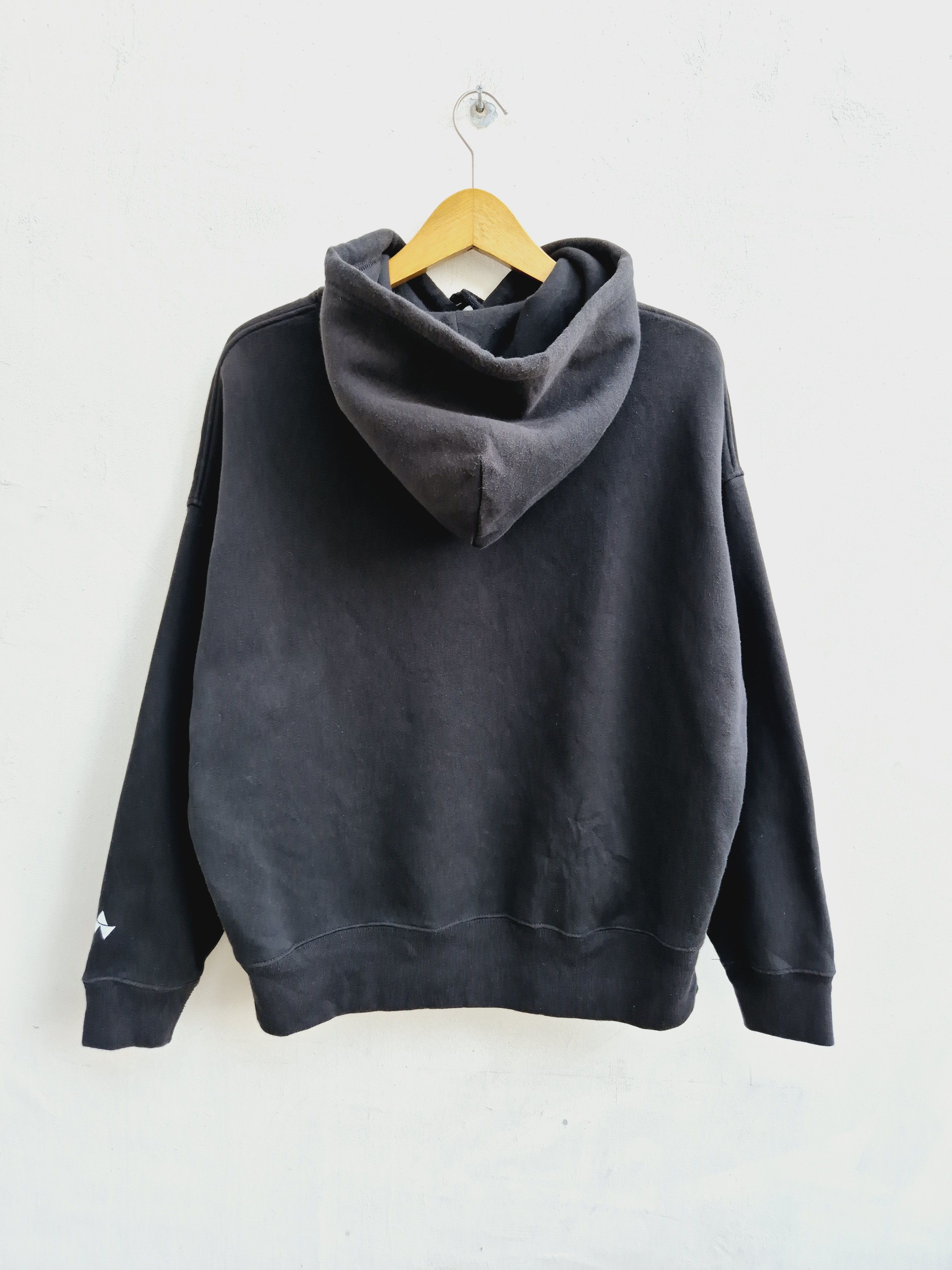 Andy Warhol × Japanese Brand Faded Andy Warhol Big Silhouette Pullover Hoodie Size US M / EU 48-50 / 2 - 2 Thumbnail