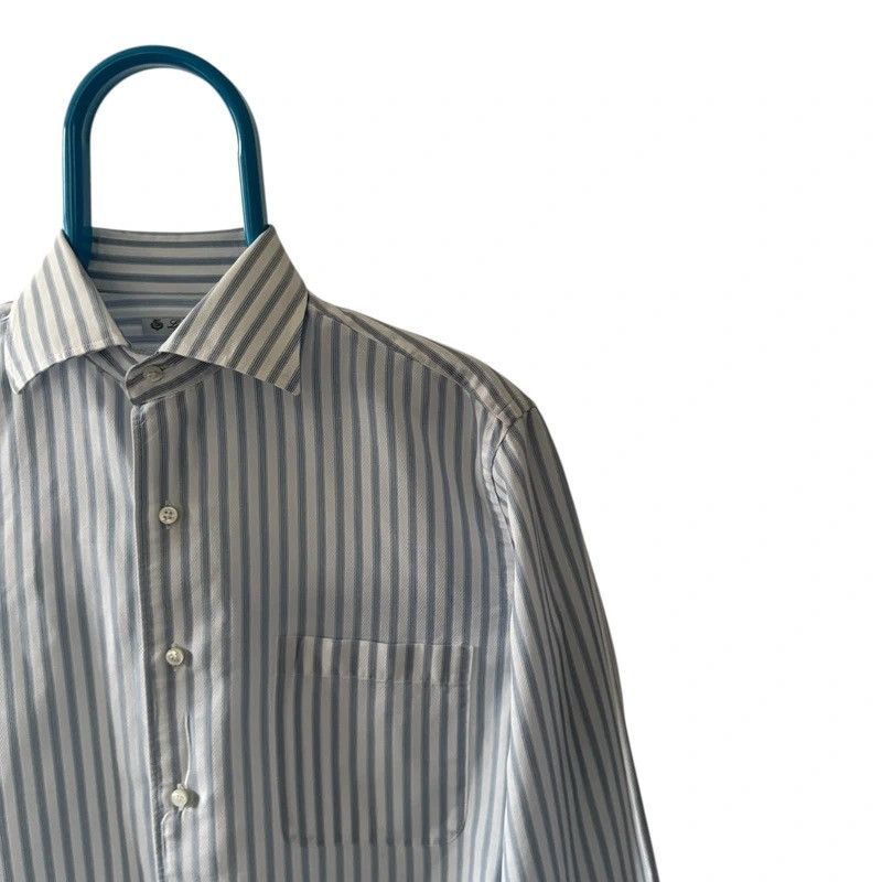 Loro Piana Loro Piana Shirt Striped Italy Highend Luxury Size US M / EU 48-50 / 2 - 4 Thumbnail