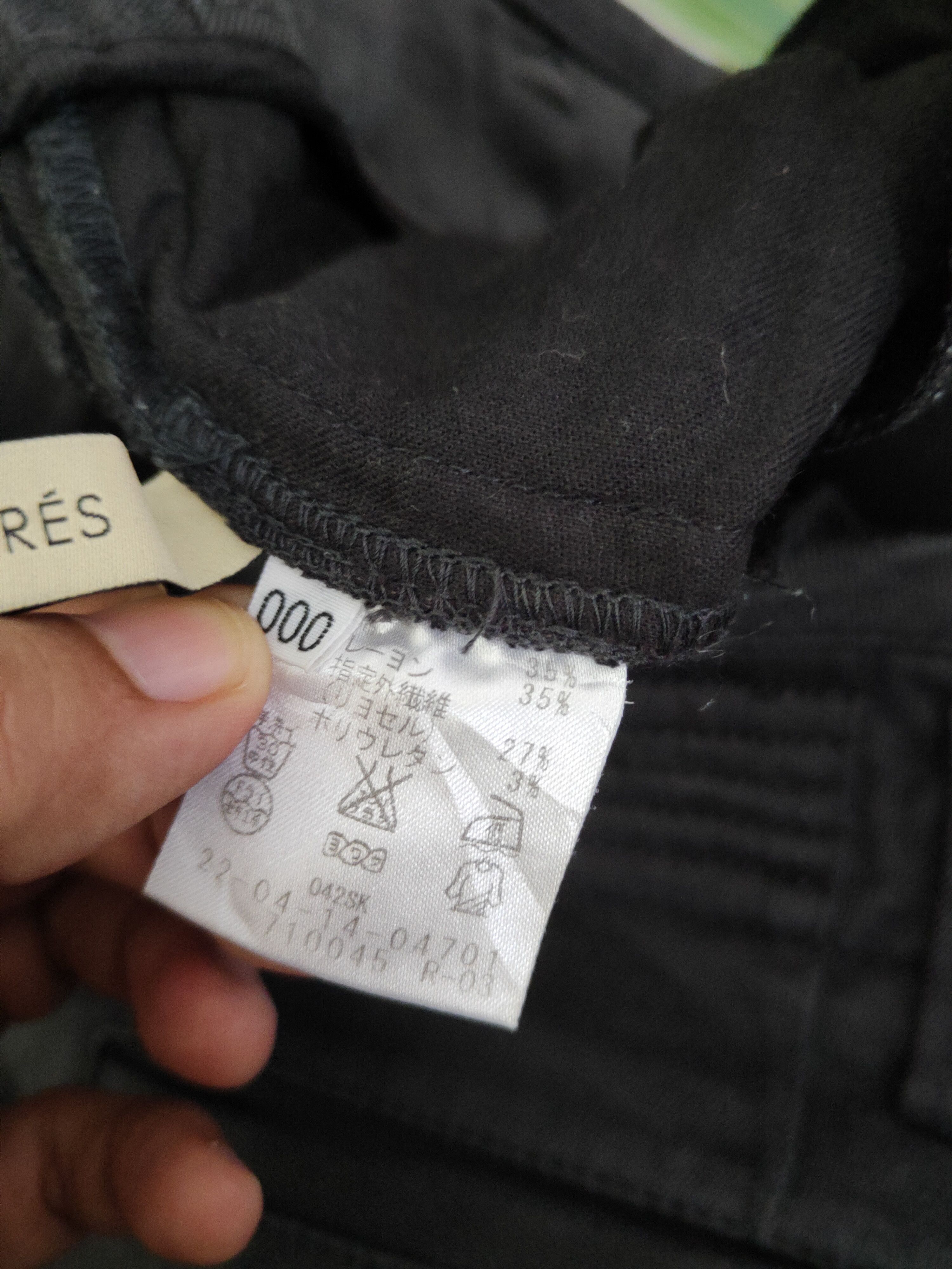 Japanese Brand DL Des Pres Black Multipocket Cargo Pants #2421 Size 26" / US 2 / IT 38 - 14 Thumbnail