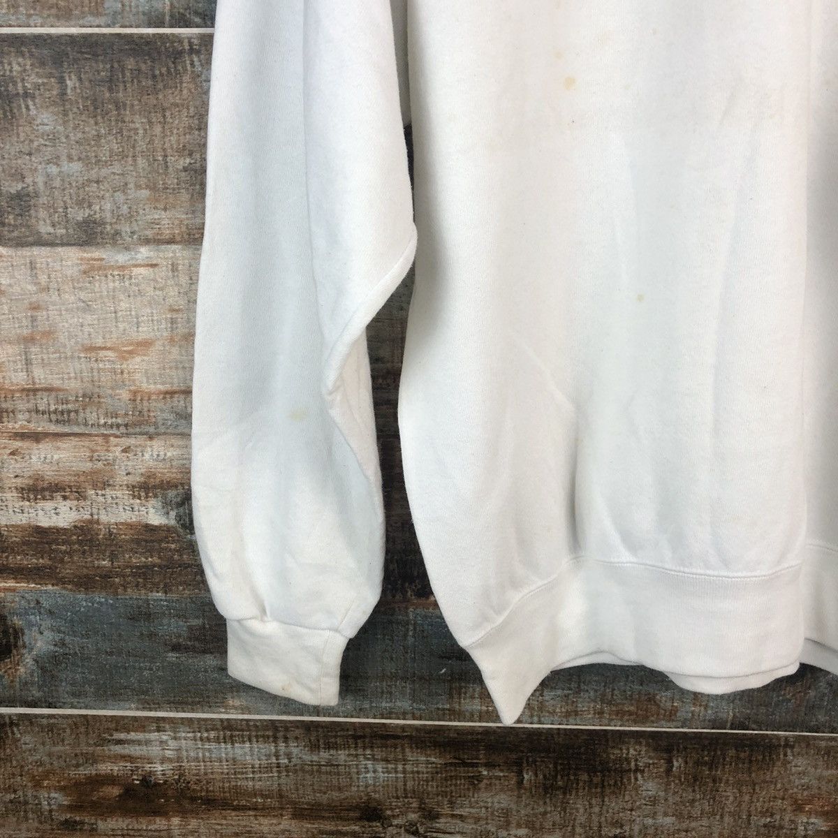 Japanese Brand × Vintage MJ Sofee vintage Marathon White Sweatshirt #A1997 Size US M / EU 48-50 / 2 - 9 Thumbnail