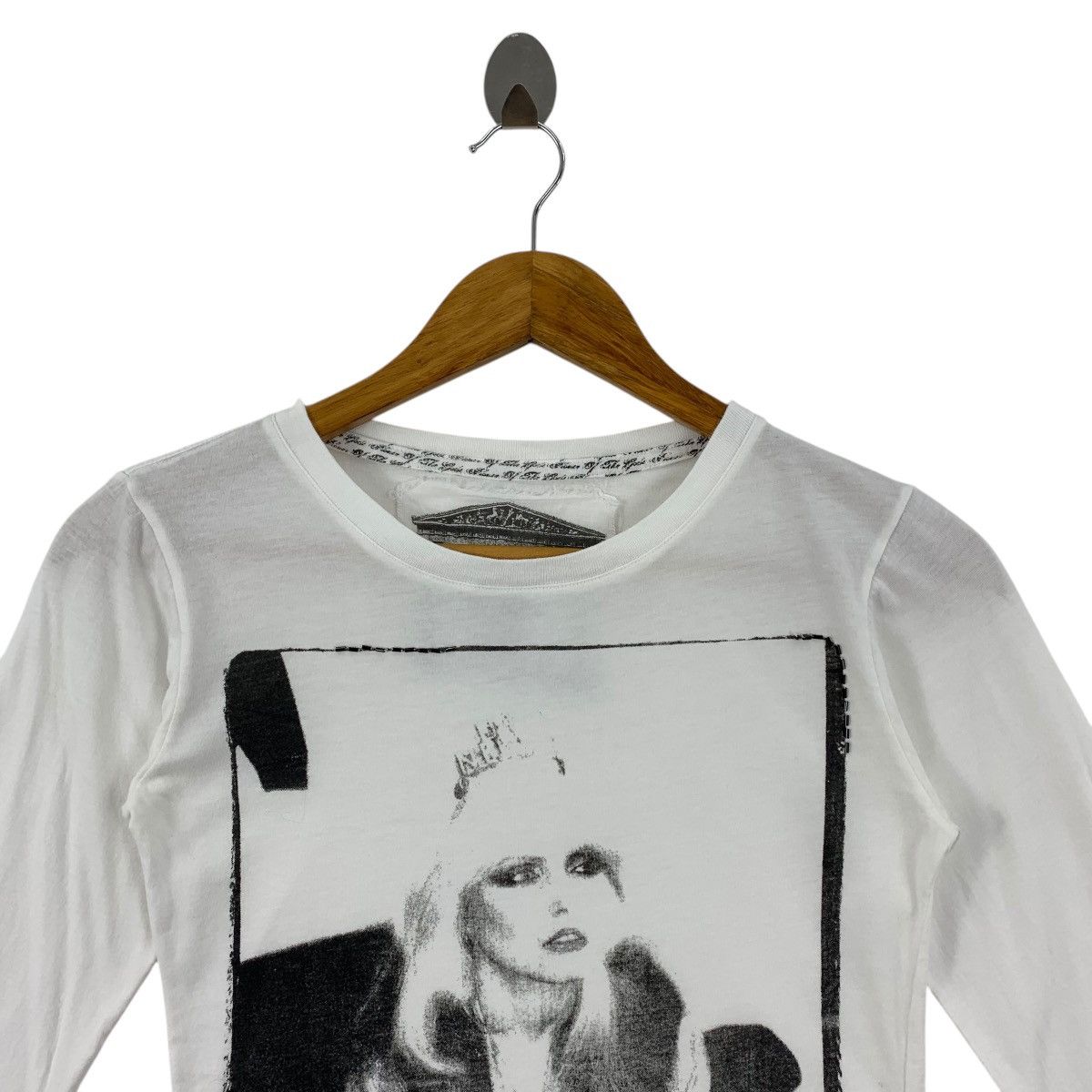 Band Tees × Japanese Brand BLONDIE Photo print bootleg buddhistpunk long sleeve tee Size XXS / US 00 / IT 34 - 2 Thumbnail