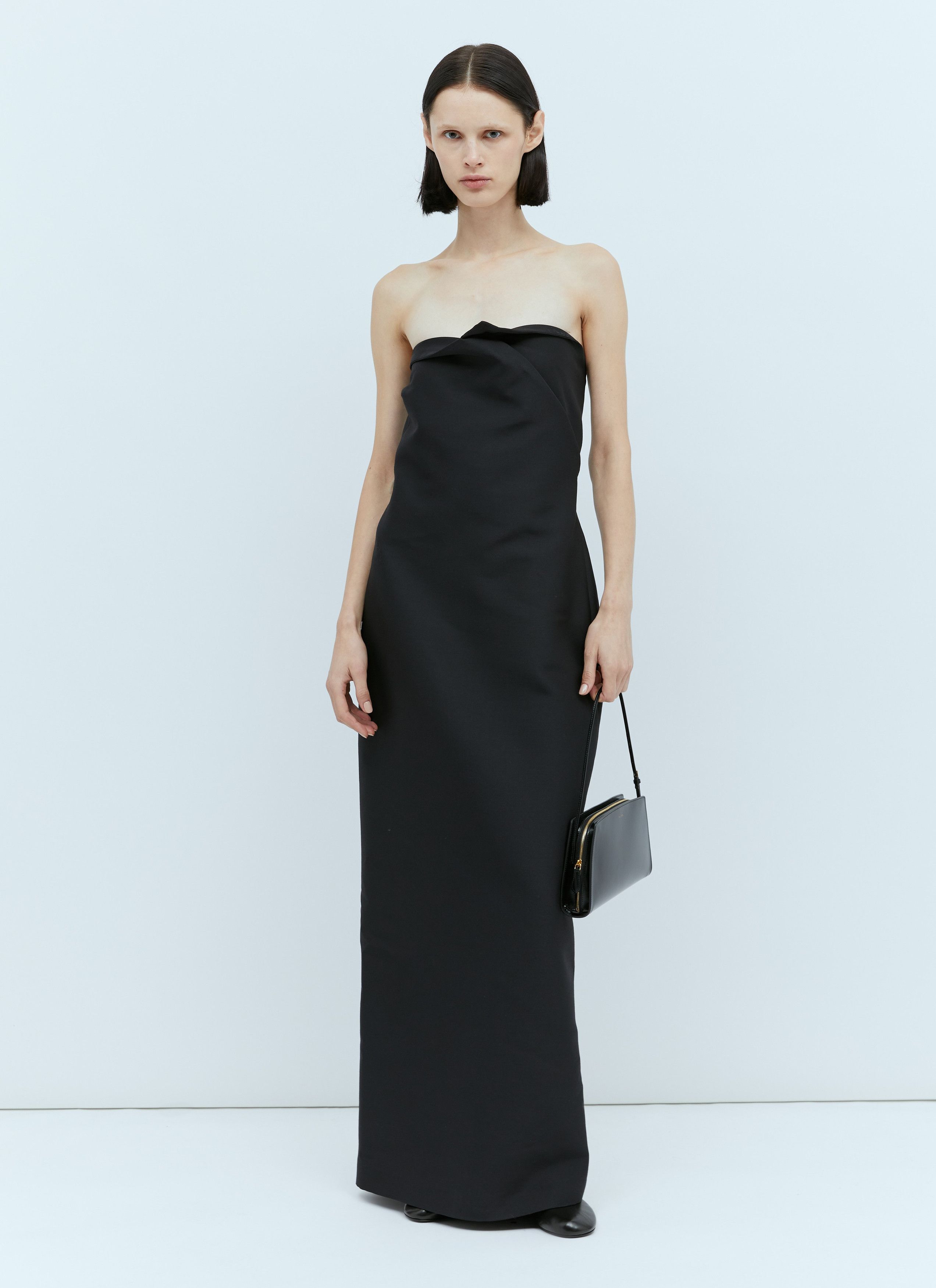 The Row Bardon Dress (Us 02) in Black, Women's