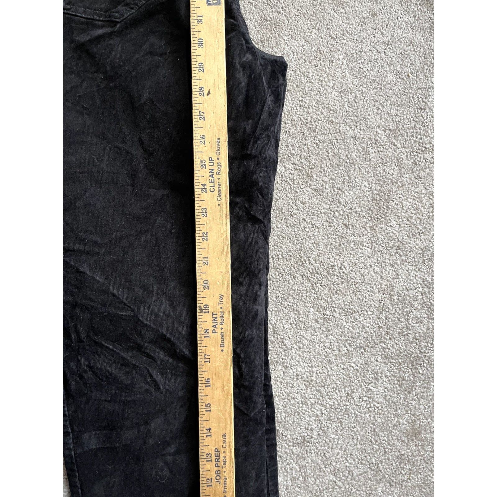 Gloria Vanderbilt VINTAGE Gloria Vanderbilt Amanda 2.0 Slim Leg Fit Velour Black Jeans Size 10 Solid Womens Jeans Slimming 90s Style Size 24" / US 00 / IT 34 - 6 Thumbnail