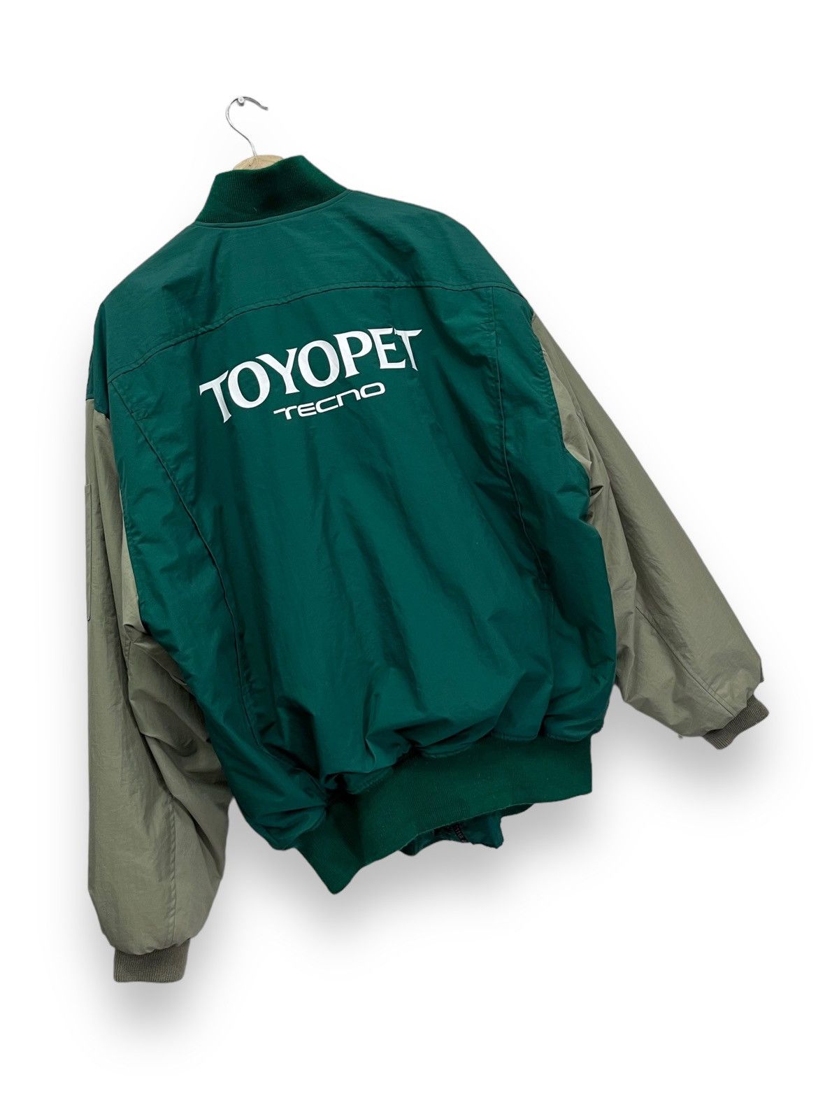 Other 🏁🔥TOYOTA TECNO TOYOPET JAPAN Quilted Lined Bomber Jacket Size US L / EU 52-54 / 3 - 7 Thumbnail