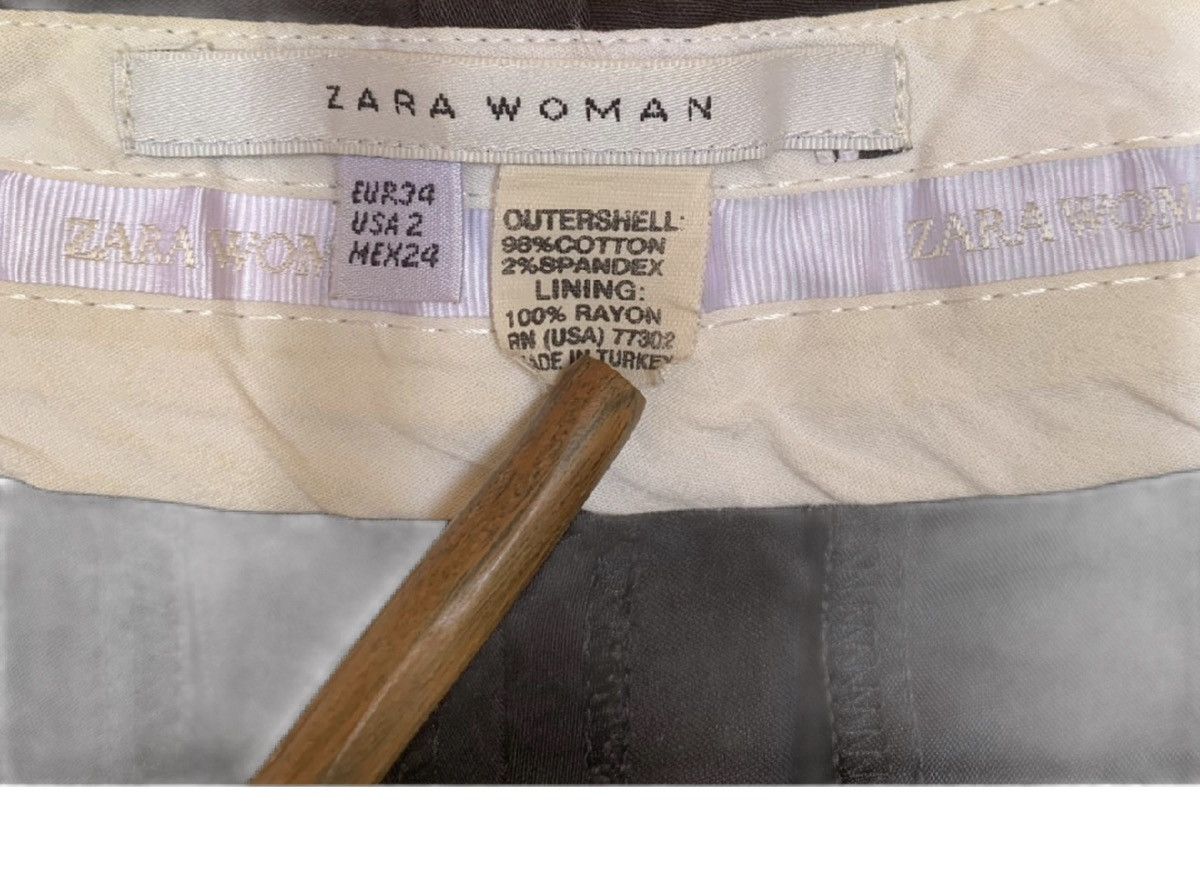 Vintage Zara Vintage Women’s Flared Chino Pants Size 34" / US 12 / IT 48 - 6 Thumbnail