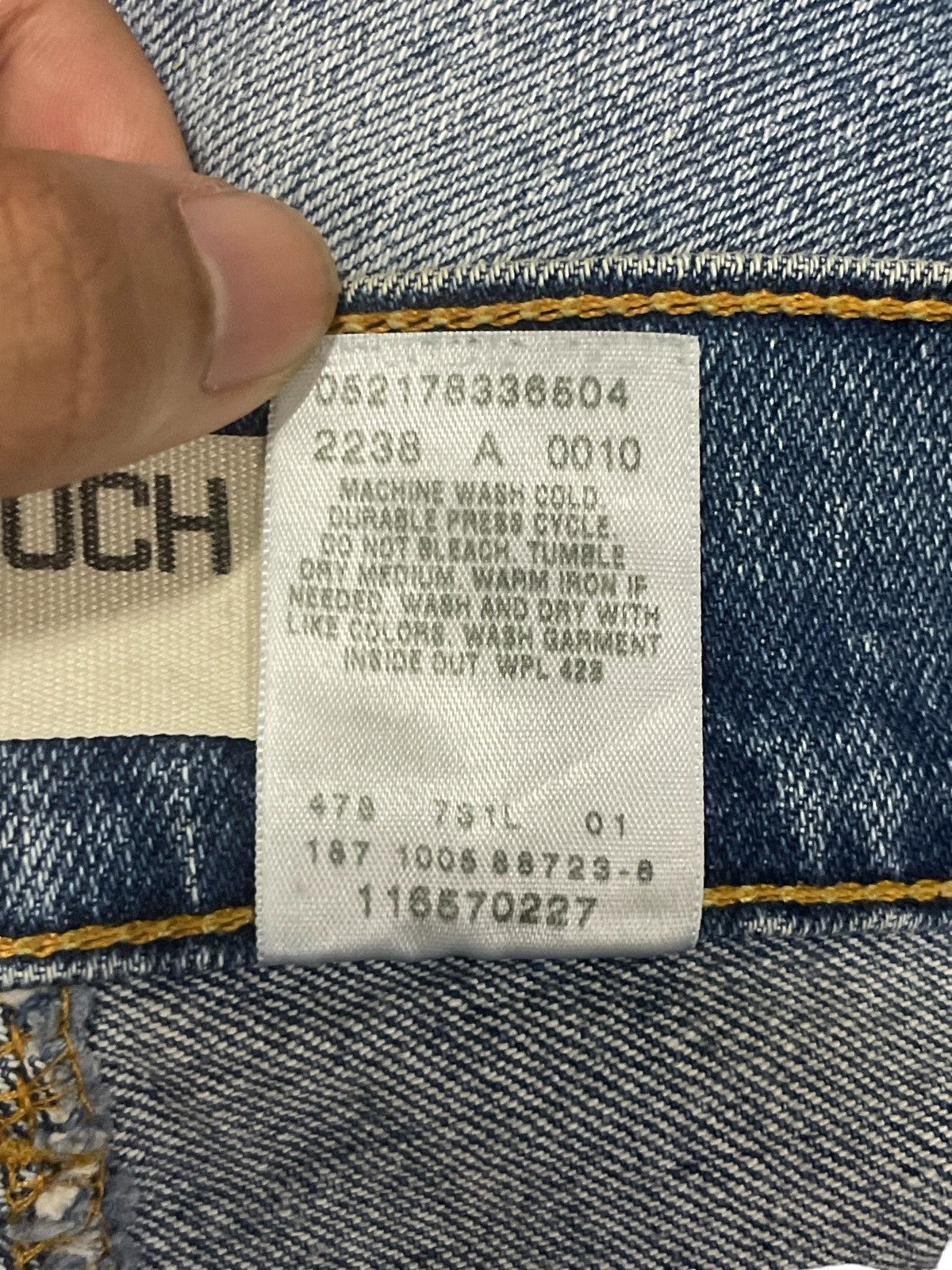 Levi's Vintage Y2K Levi’s 504 Slouch Low Rise Flare Jeans #187 Size 29" - 14 Thumbnail