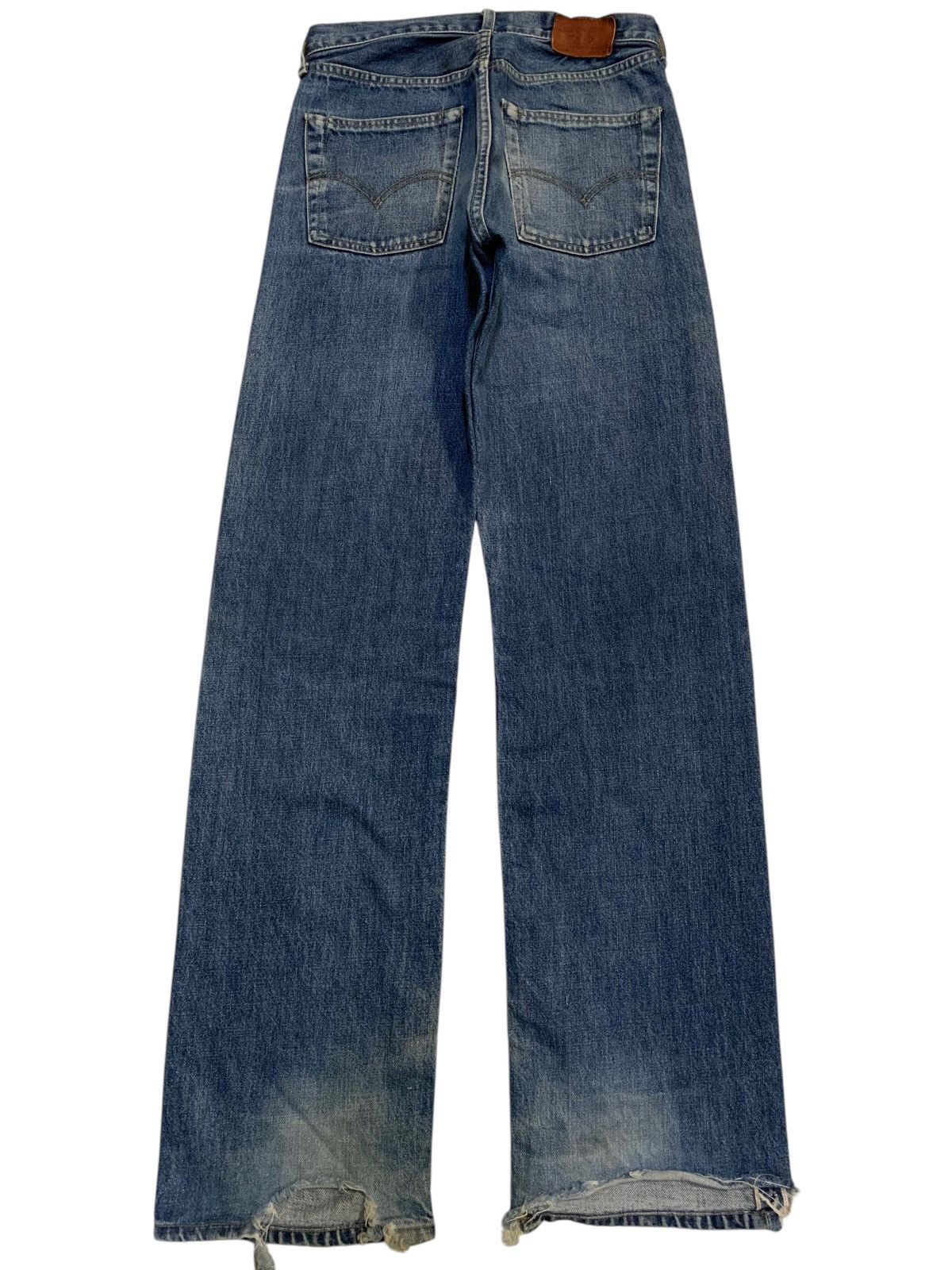 Levi's VINTAGE LEVIS 503B SELVEDGE BIG E FADED DISTRESSED DENIM Size US 28 / EU 44 - 4 Thumbnail