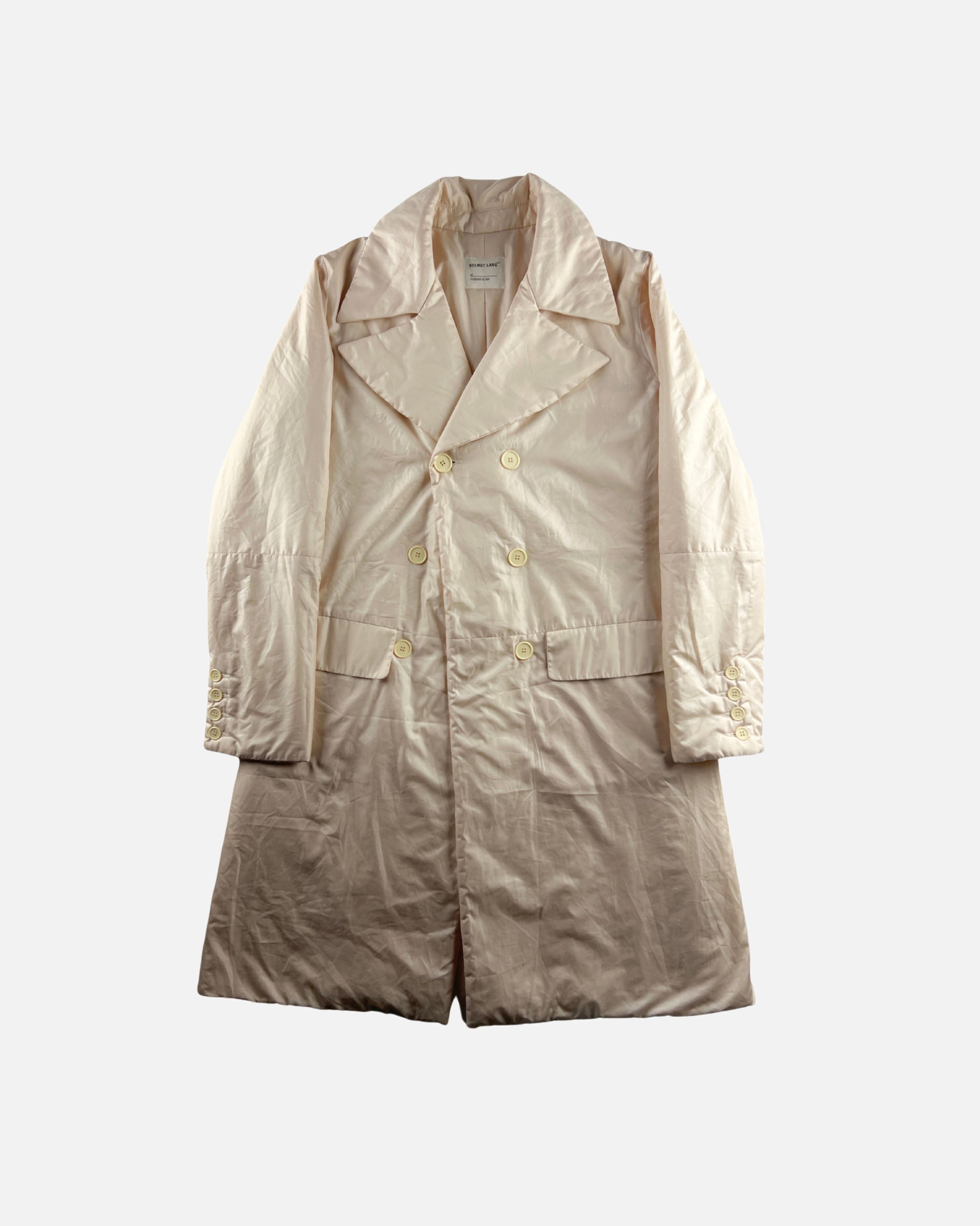 Helmut Lang Helmut Lang 1997 Double Breasted Puffer Chelsea Jacket Size US S / EU 44-46 / 1 - 1 Thumbnail