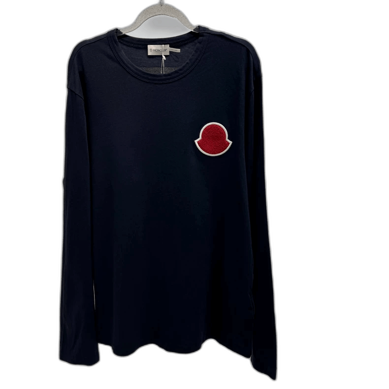 Moncler Moncler Long Sleeve Shirt with Logo Size US L / EU 52-54 / 3 - 1 Thumbnail