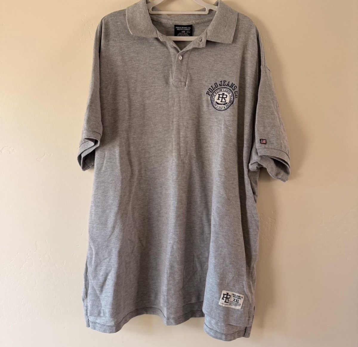 Polo Ralph Lauren Vintage Polo Ralph Lauren Polo Size US XXL / EU 58 / 5 - 2 Thumbnail