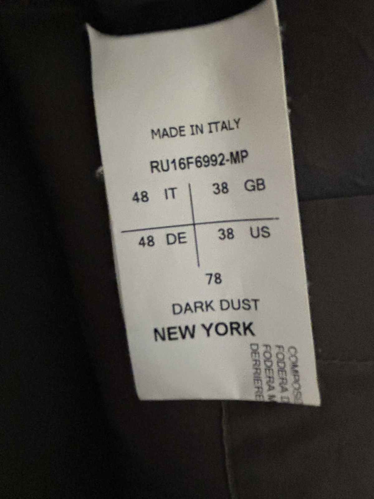 Rick Owens Rick Owens Gary coat Size US S / EU 44-46 / 1 - 3 Thumbnail