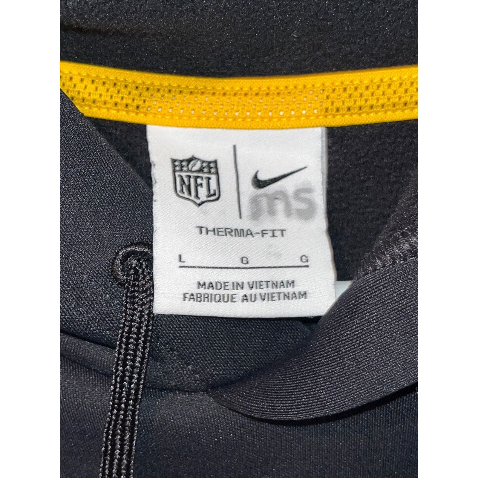 Nike Pittsburgh Steelers Nike Team Issued Circuit Pullover Sz L Size US L / EU 52-54 / 3 - 8 Thumbnail