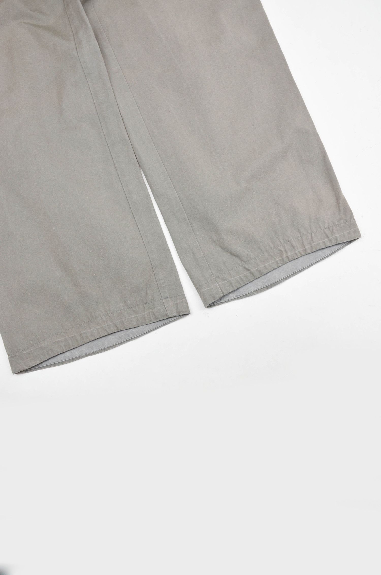 Prada PRADA Wide Leg Olive Pants - 42 Size 28" / US 6 / IT 42 - 10 Thumbnail