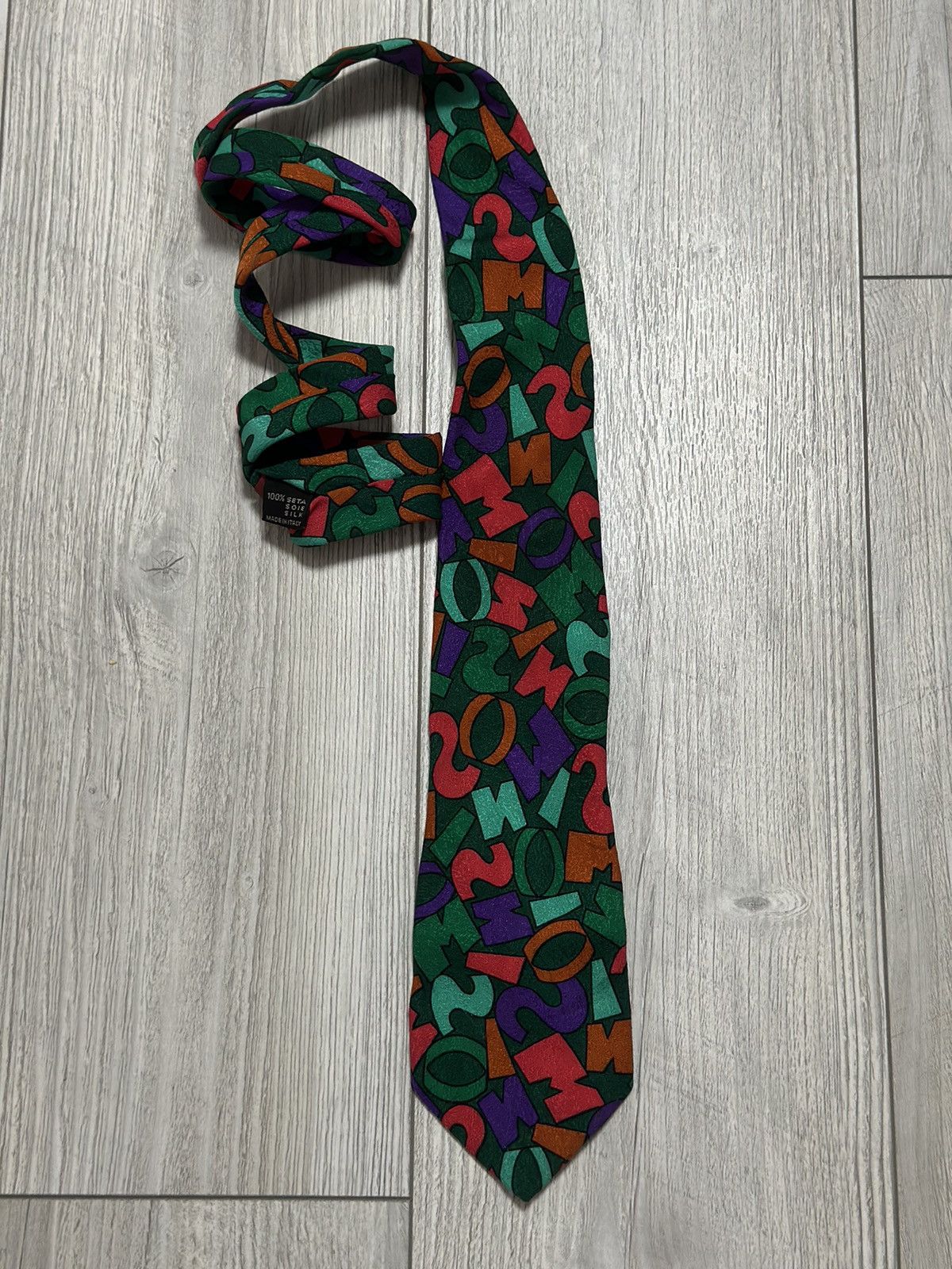 Other Luxury Missoni Cravatte Multicolor Silk Tie Made In Italy Size ONE SIZE - 1 Thumbnail