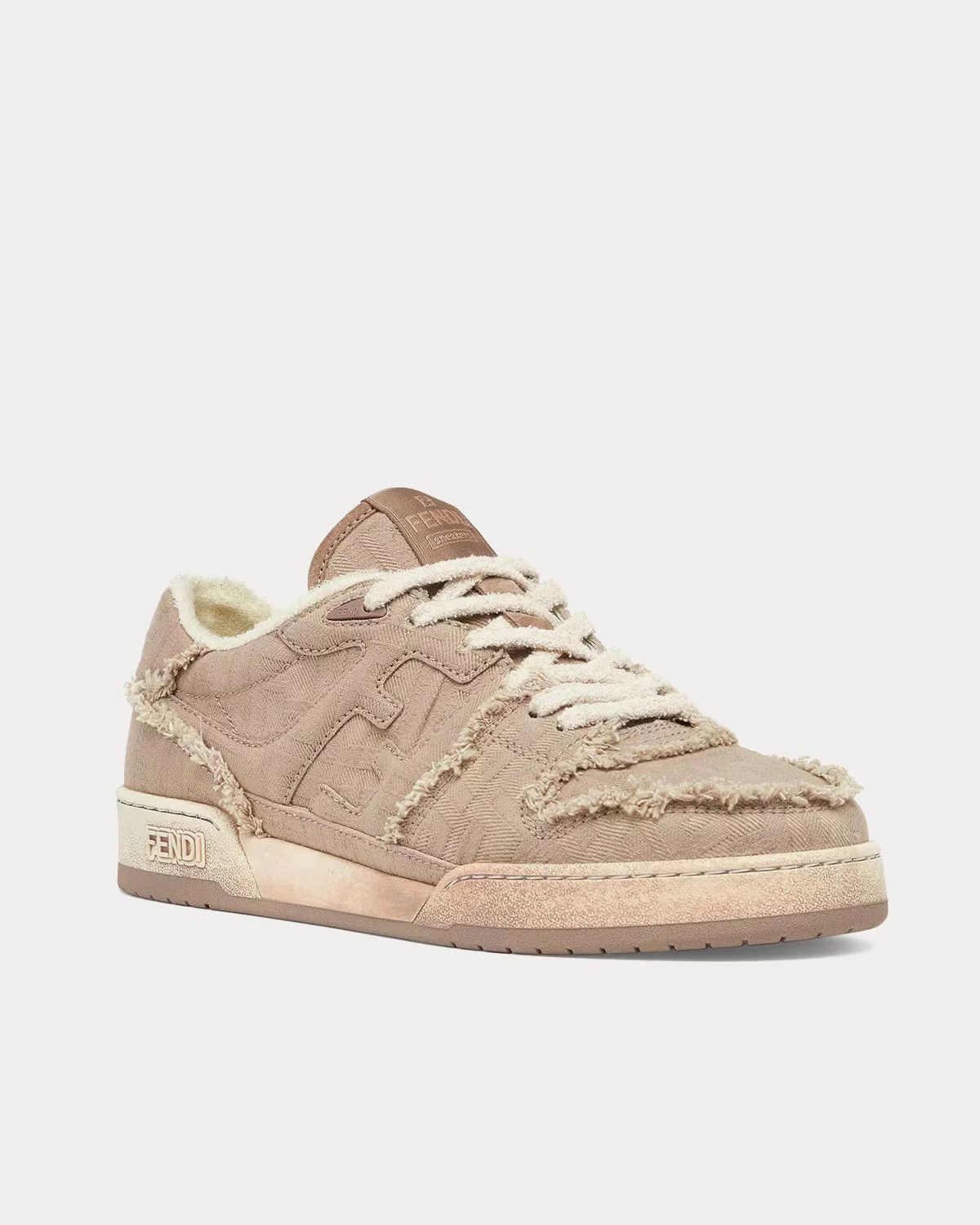 Fendi o1loc1c0824 Sneakers in Beige Size US 12 / EU 45 - 3 Thumbnail