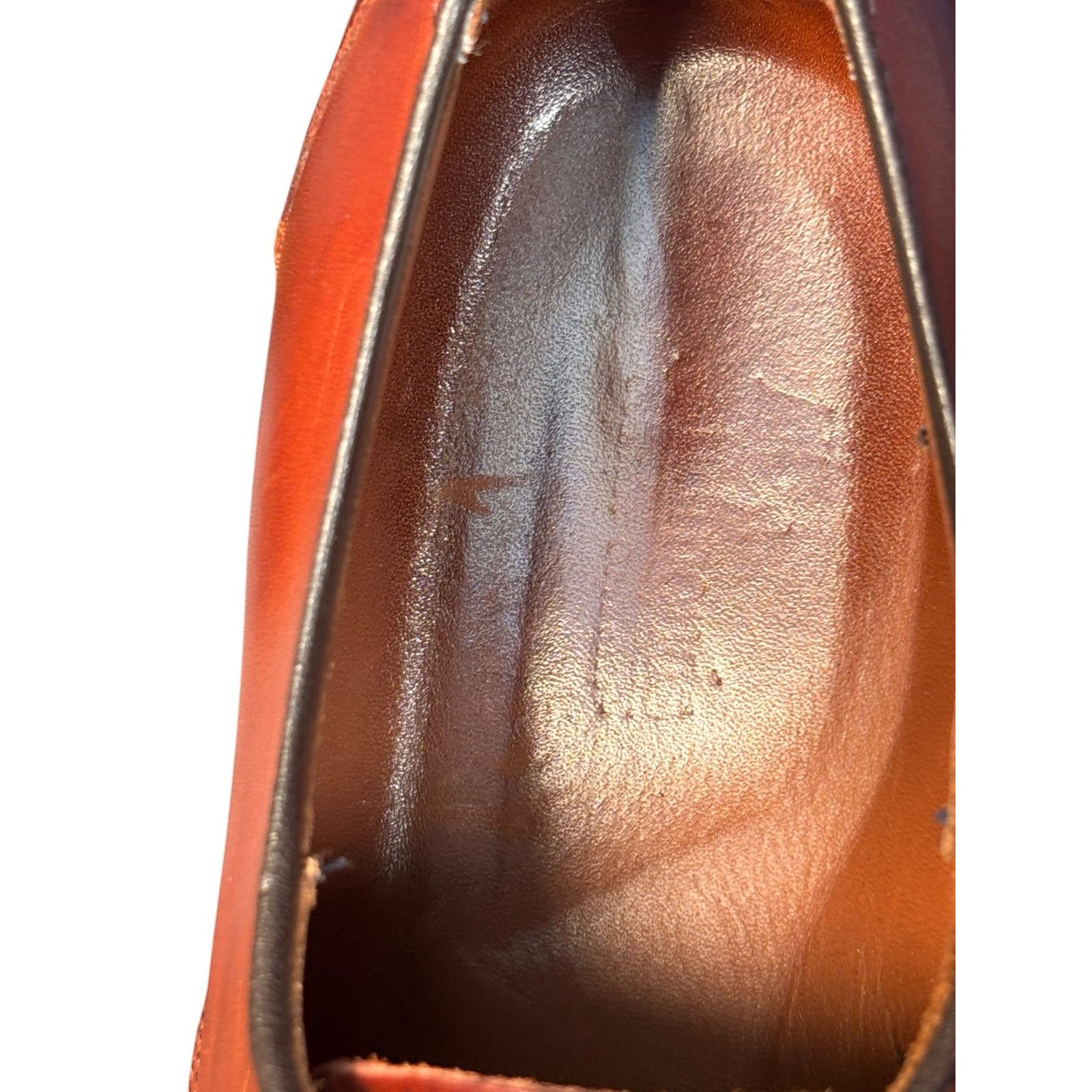 Allen Edmonds Vintage Allen Edmonds Split Toe Derby Shoes Cognac Brown 10 Size US 10 / EU 43 - 12 Thumbnail