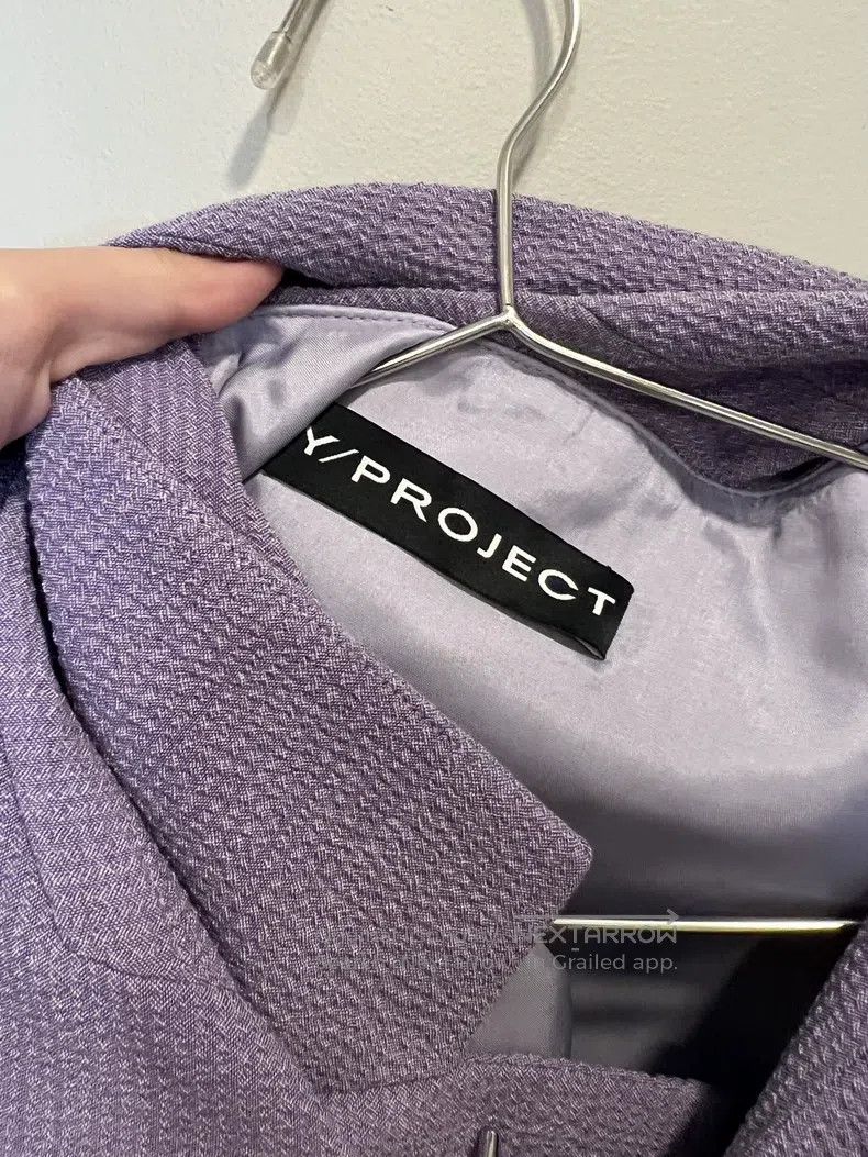 Y/Project Y/PROJECT Size S Purple suit Size 38S - 3 Thumbnail