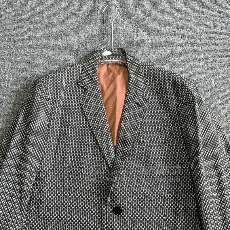 Alexander McQueen Alexander McQueen Men's Black Patterned Jacket . Size US XL / EU 56 / 4 - 3 Thumbnail