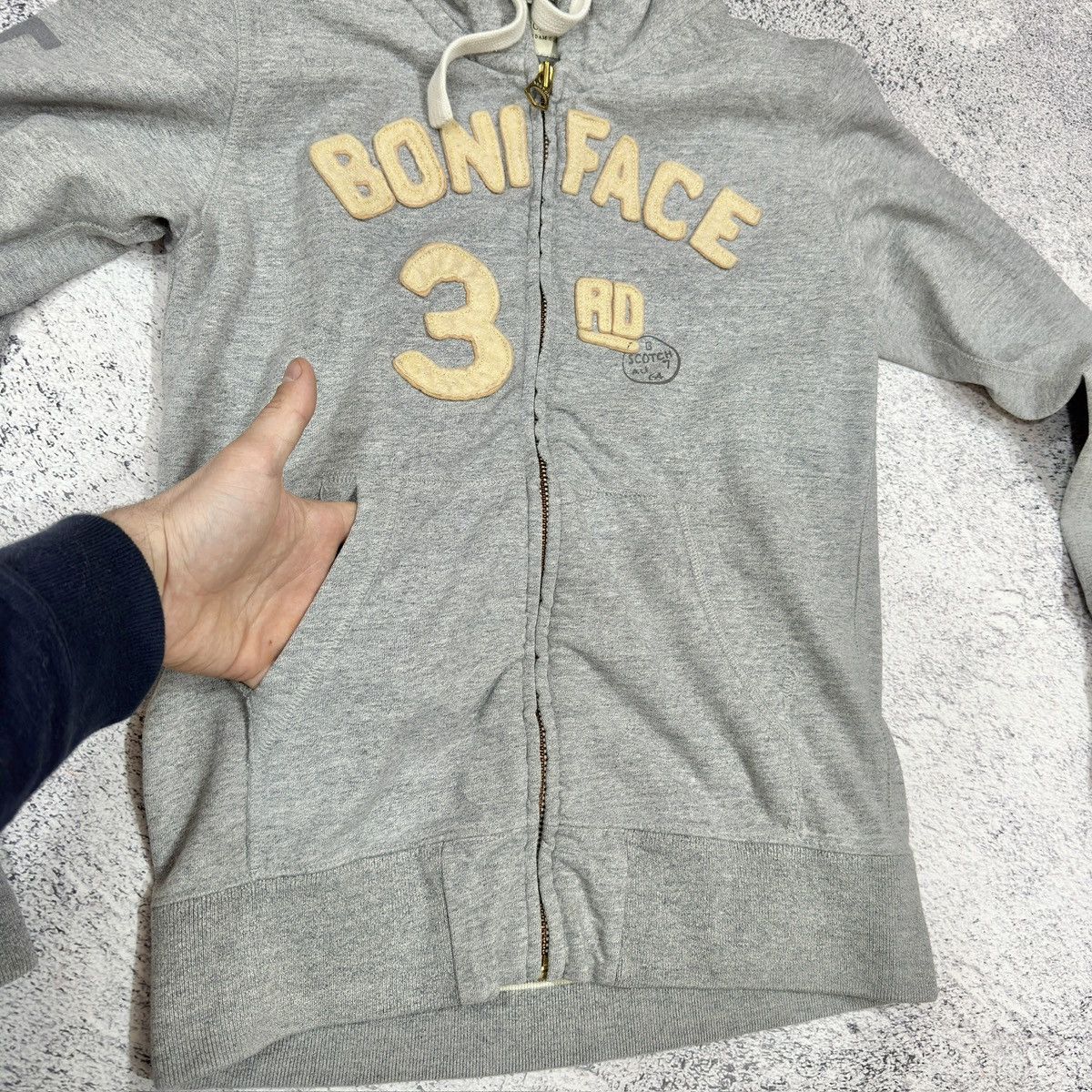 Designer × Scotch & Soda Scotch $ Soda Full Zip Gray Cotton Hoodie M size Size US M / EU 48-50 / 2 - 9 Thumbnail