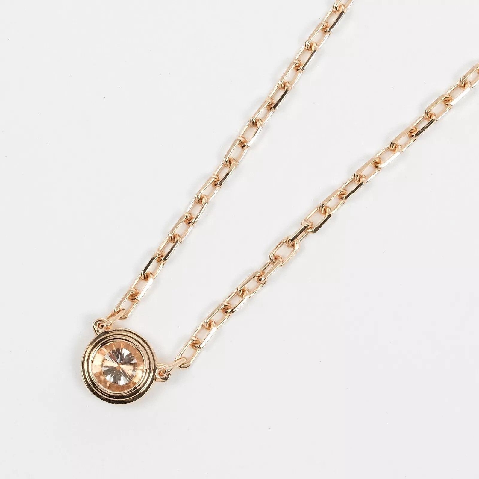 Cartier CARTIER D'Amour Diamant Léger Necklace Small Size ONE SIZE - 6 Thumbnail