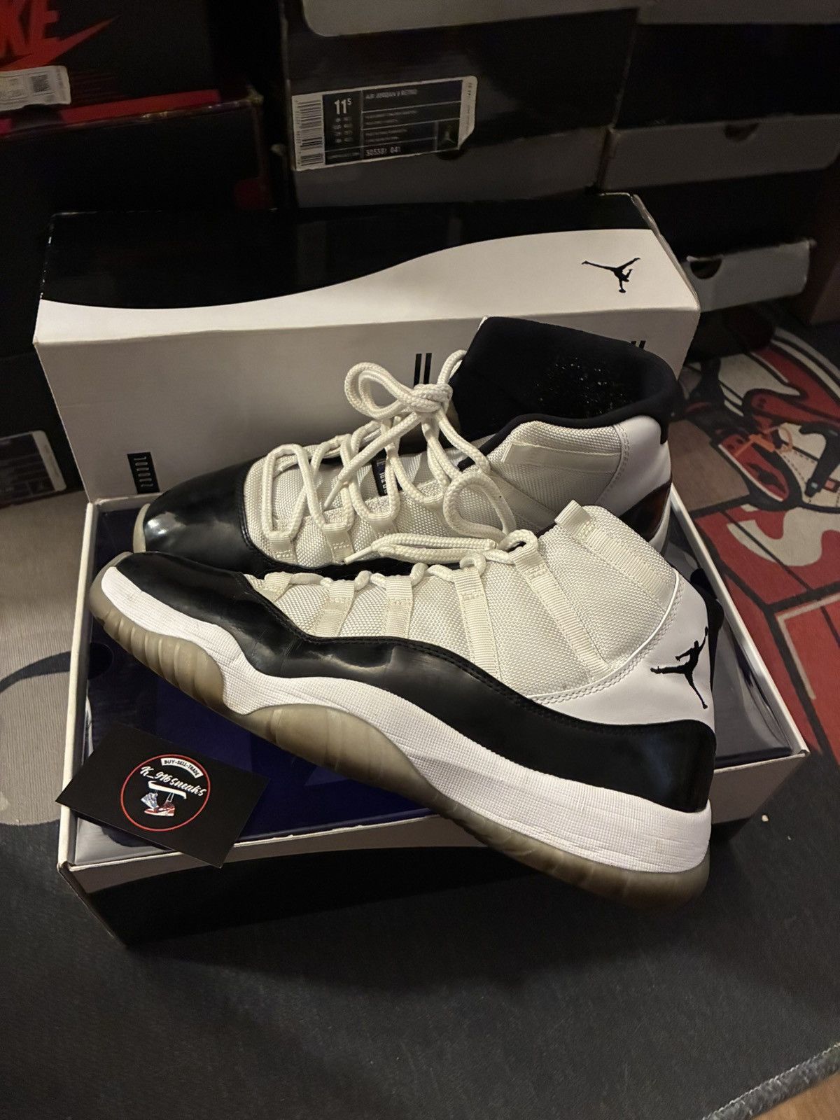 Jordan Brand Jordan 11 Concord 2011 Size US 11.5 / EU 44-45 - 1 Thumbnail