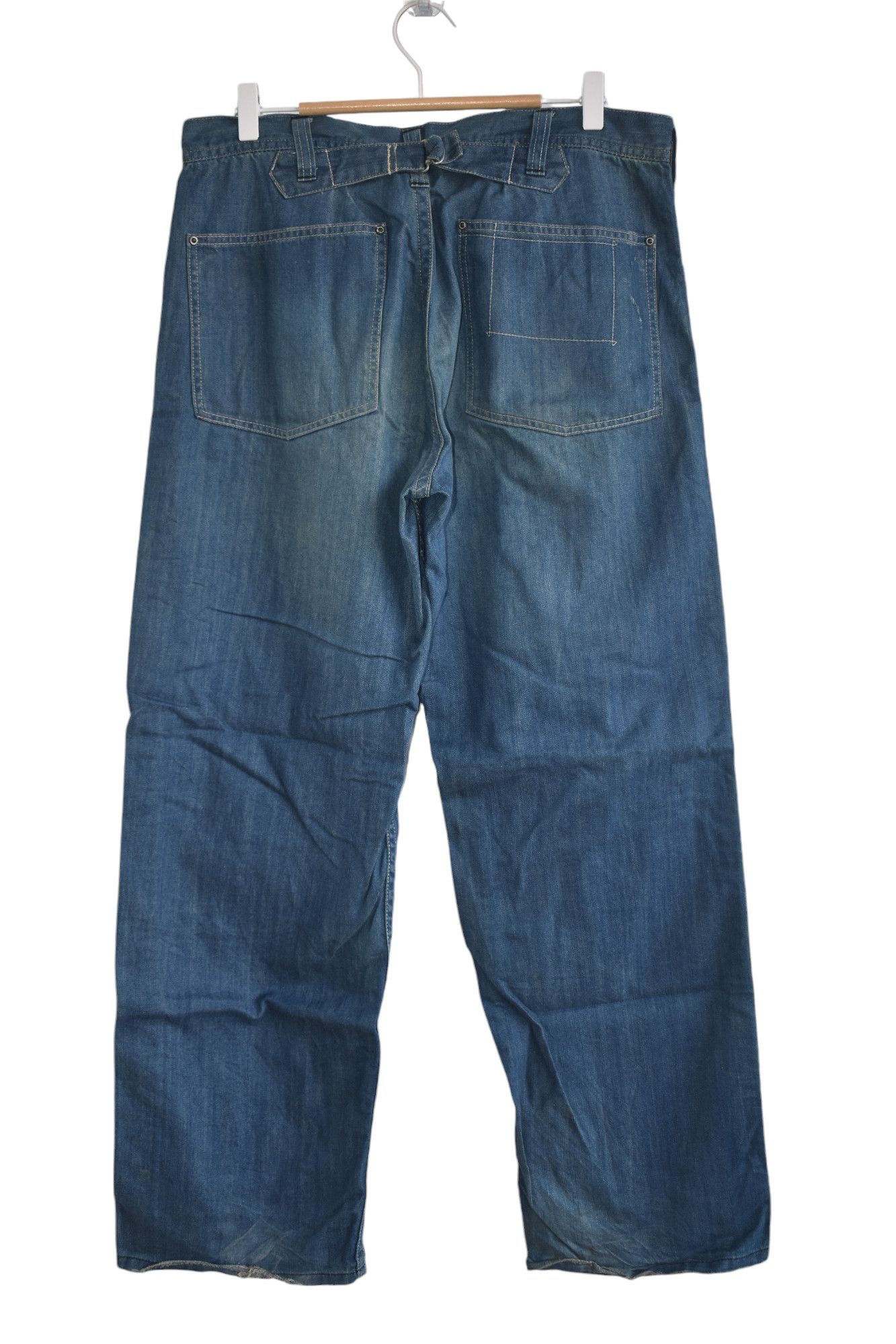 Global Work × Japanese Brand × Jean WIDE LEG 🔥 Global Work Hook Baggy Jeans W33 Size US 33 - 1 Thumbnail