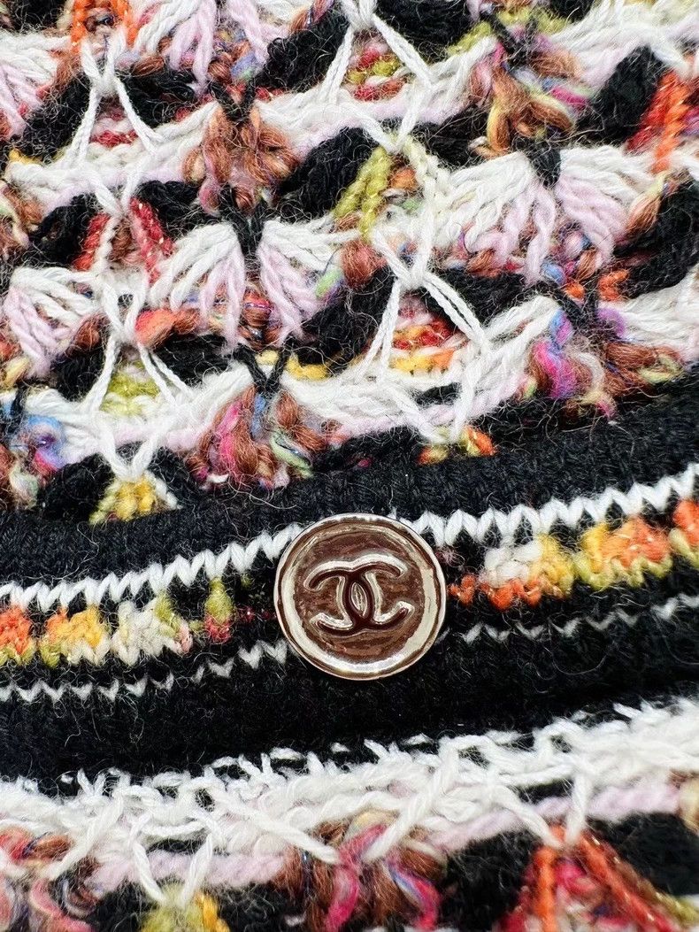 Chanel Chanel 23a thick line brown braided knitted vest Size XS / US 0-2 / IT 36-38 - 3 Thumbnail