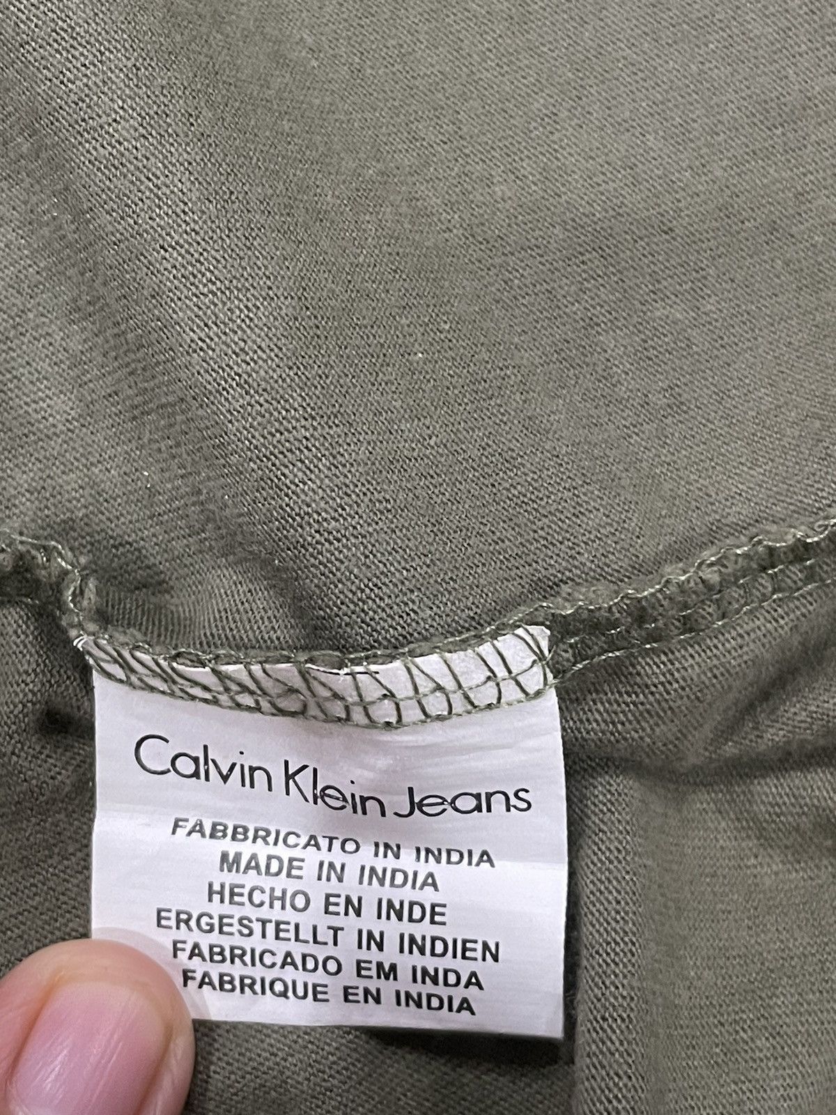 Calvin Klein Calvin Klein The Rolling Stones Tshirt with Shoulder Straps Size US S / EU 44-46 / 1 - 4 Thumbnail
